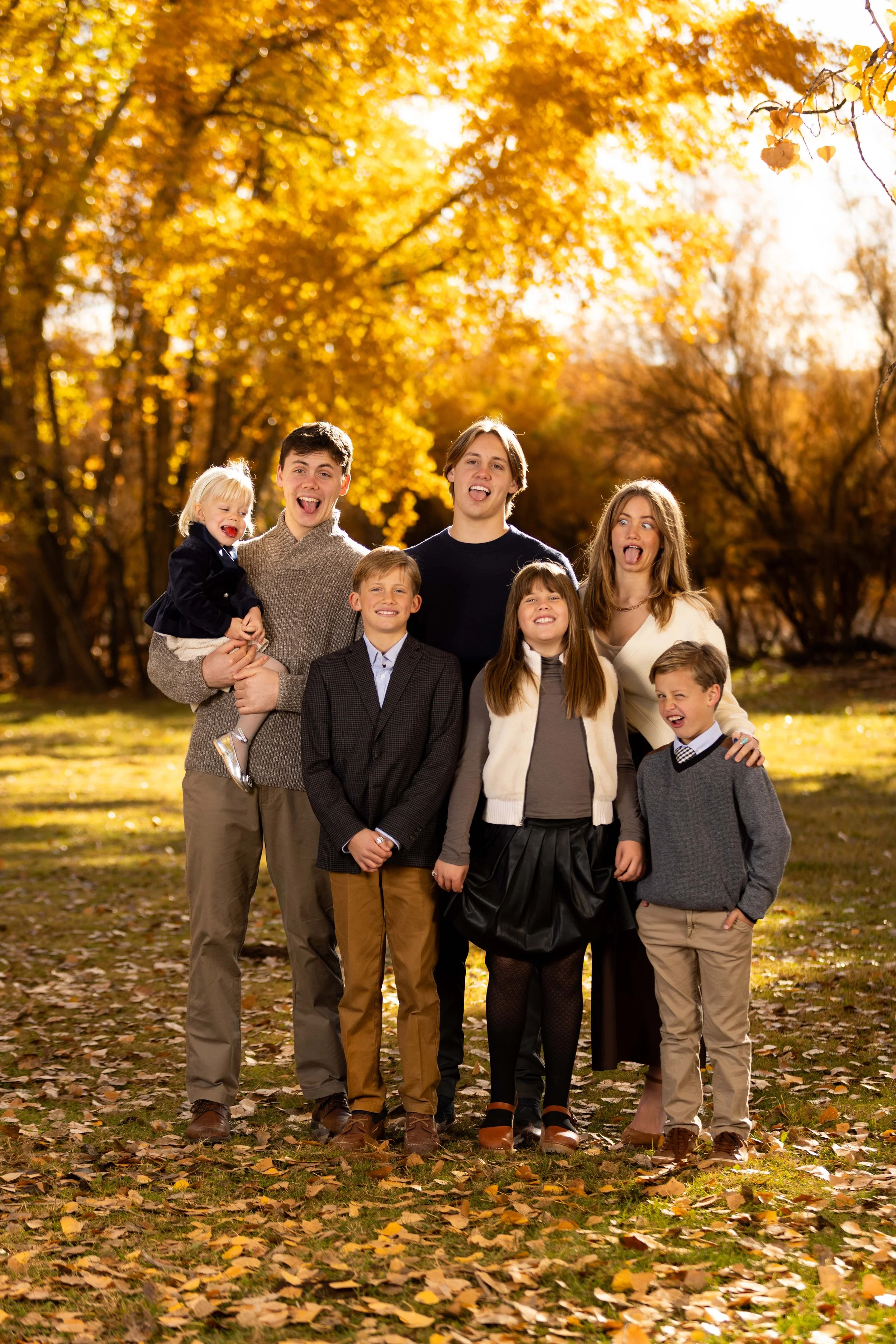 Golden family photos