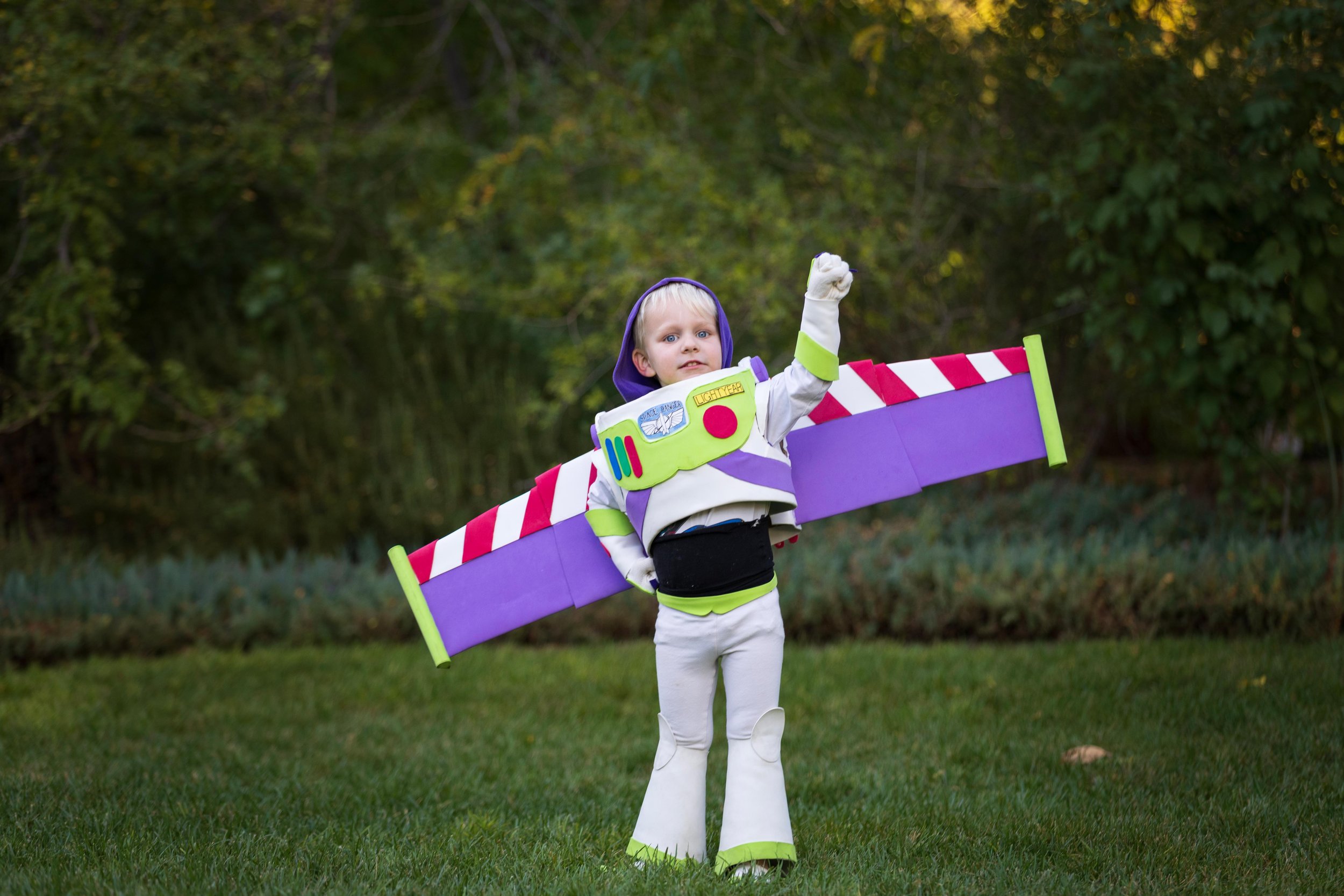 Halloween costume portraits for kids in southern utah