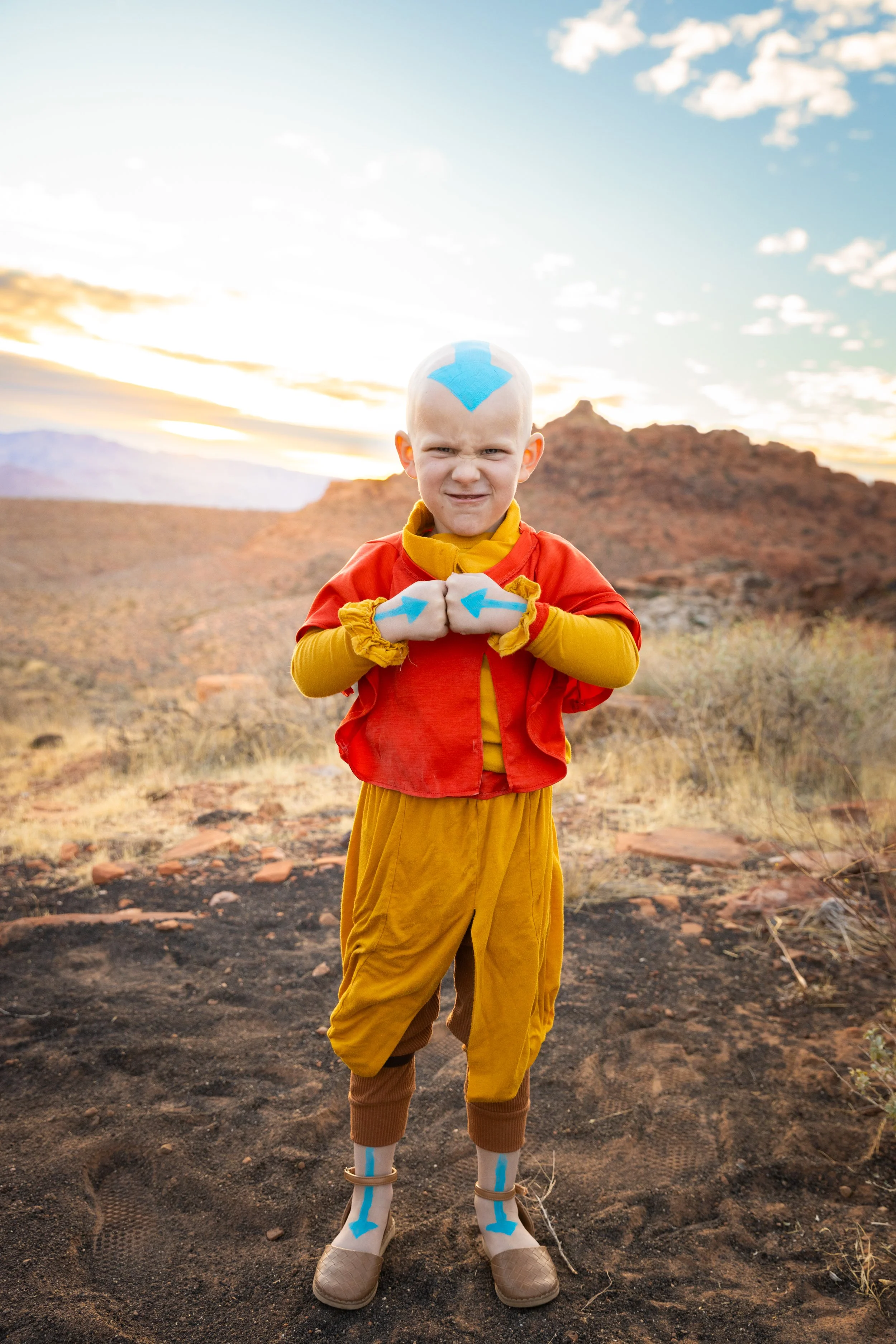 Dreamy children’s photography in Southern Utah, Magical childhood photos in the desert