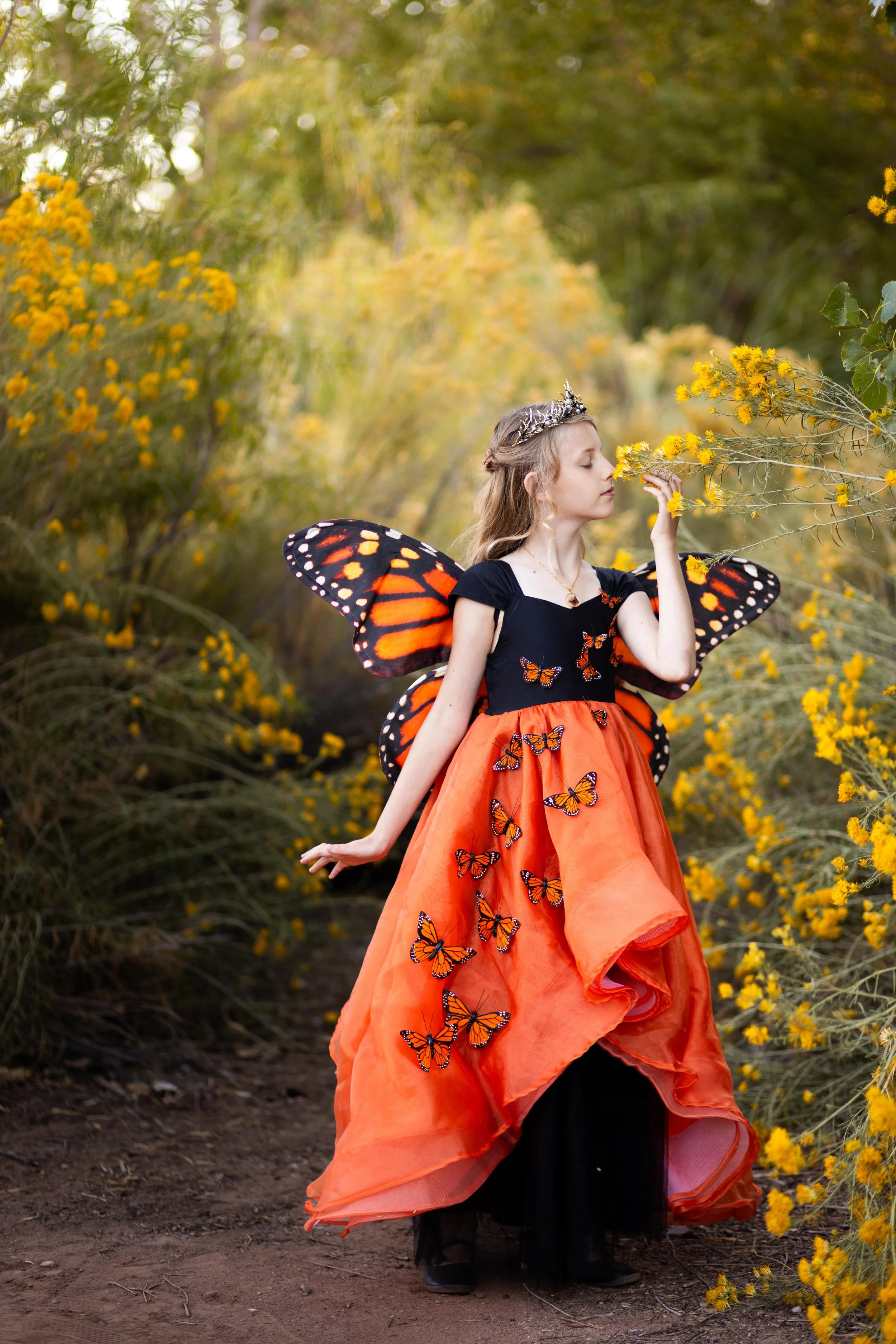 Whimsical children’s photography in Southern Utah, Magical childhood photos in the desert