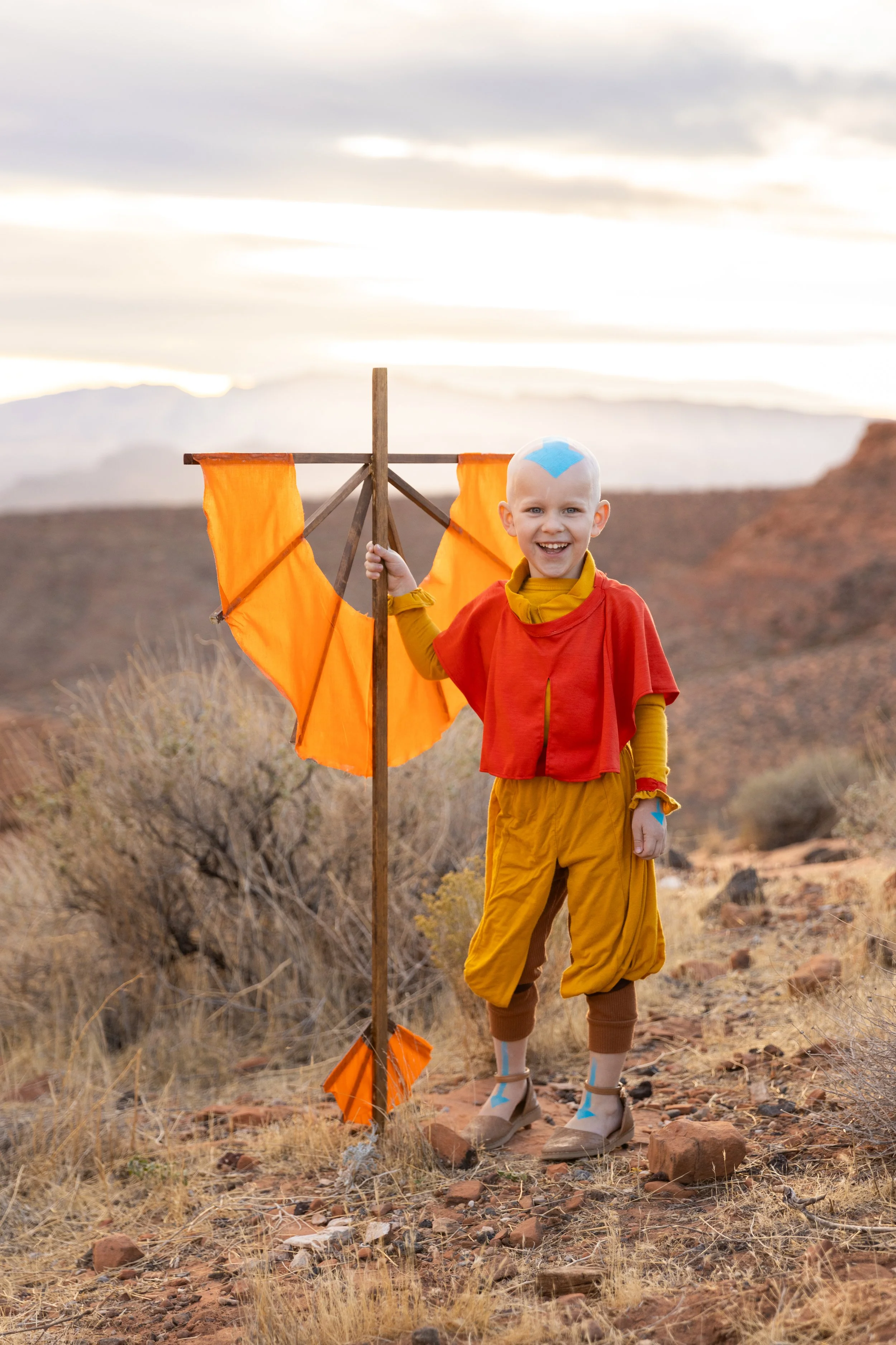 Dreamy children’s photography in Southern Utah, Magical childhood photos in the desert
