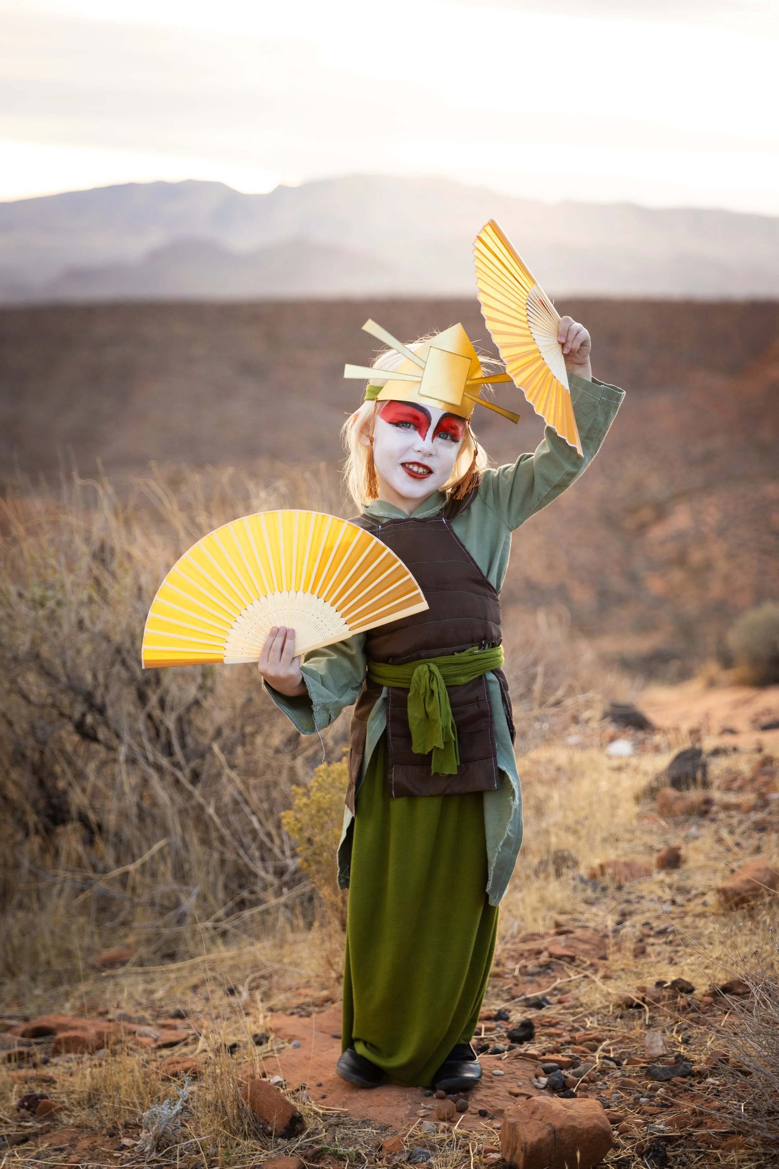 Dreamy children’s photography in Southern Utah, Magical childhood photos in the desert