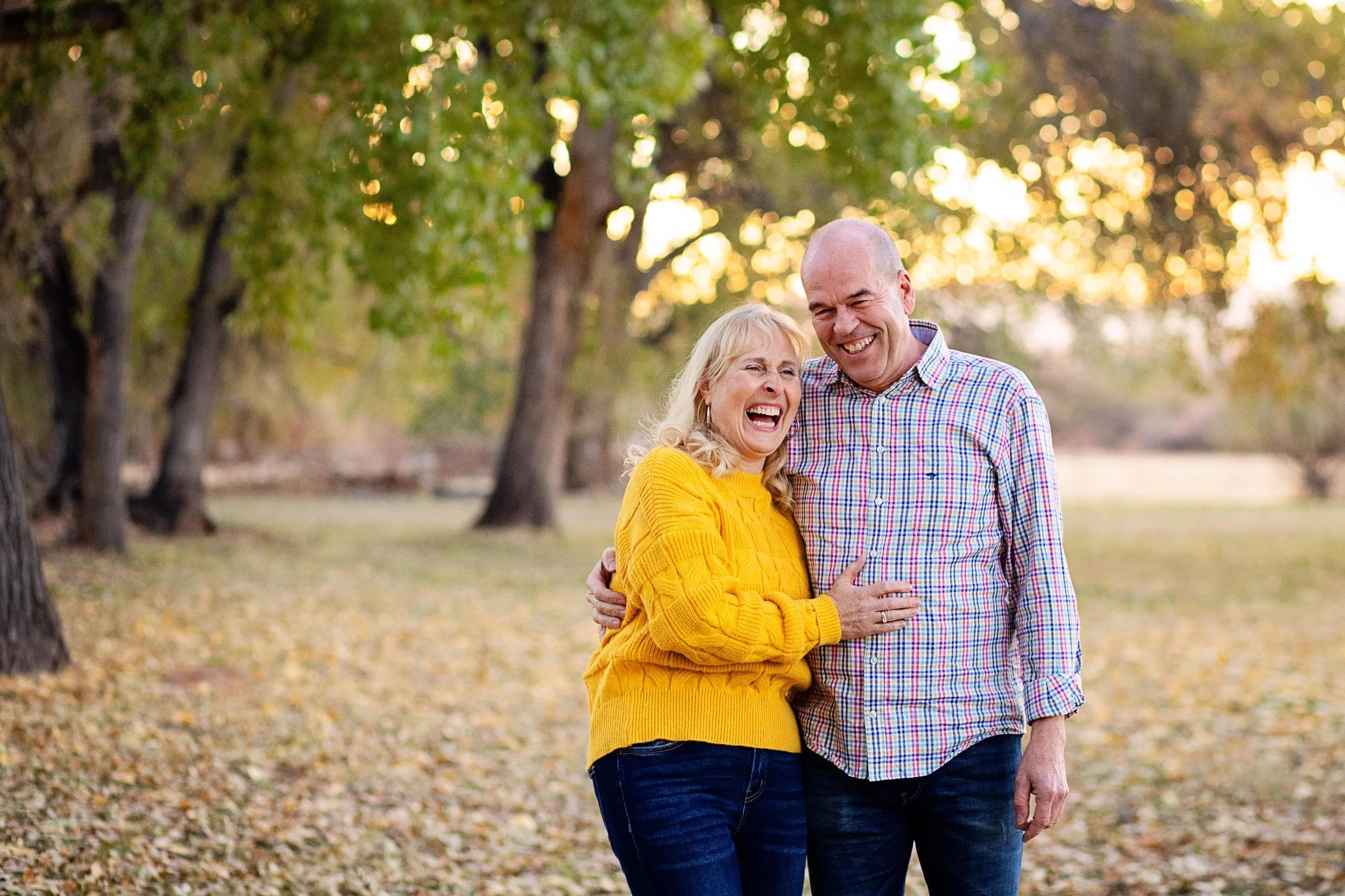 Grandma and Grandpa portraits