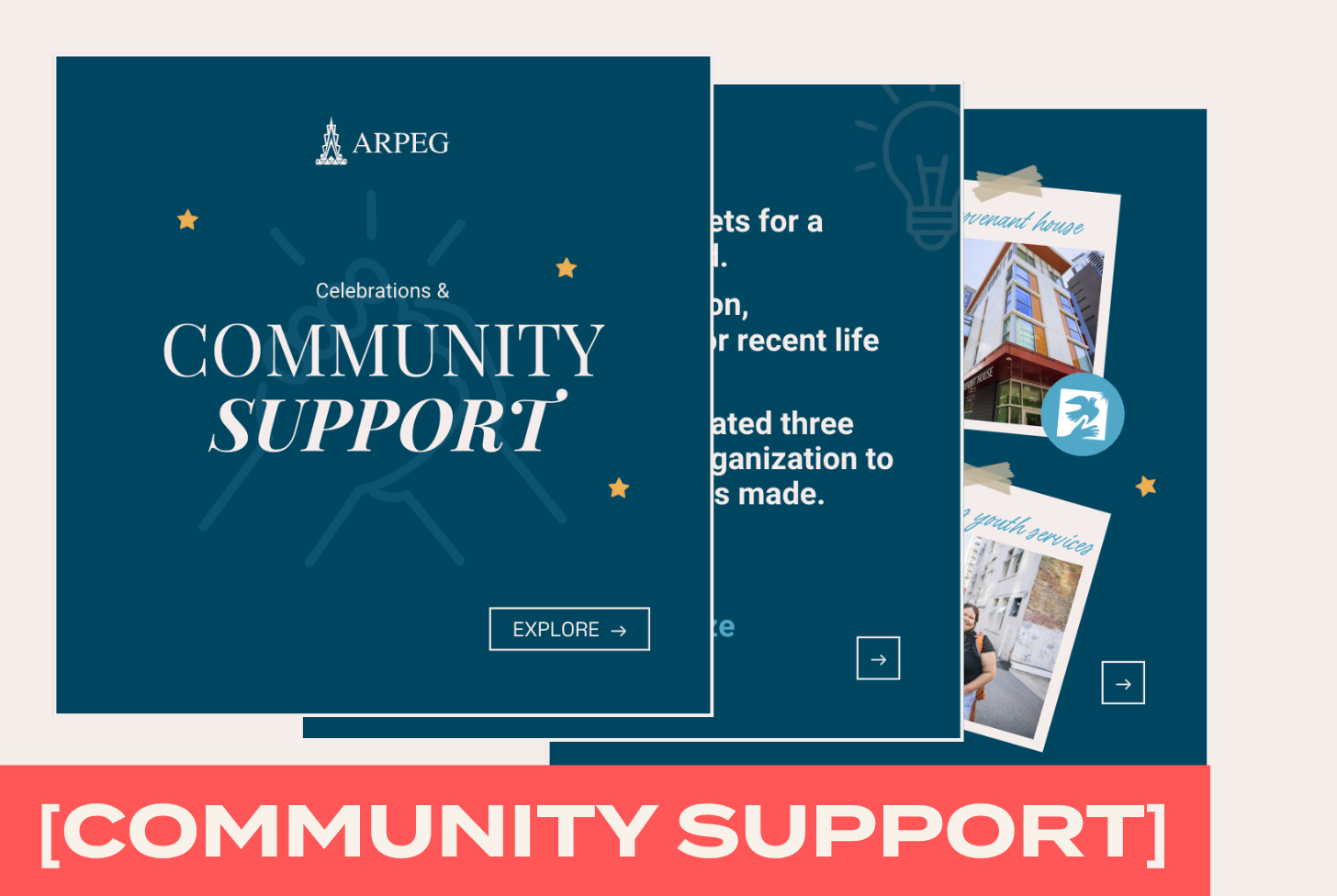 Celebrations &amp; Community Support at ARPEG