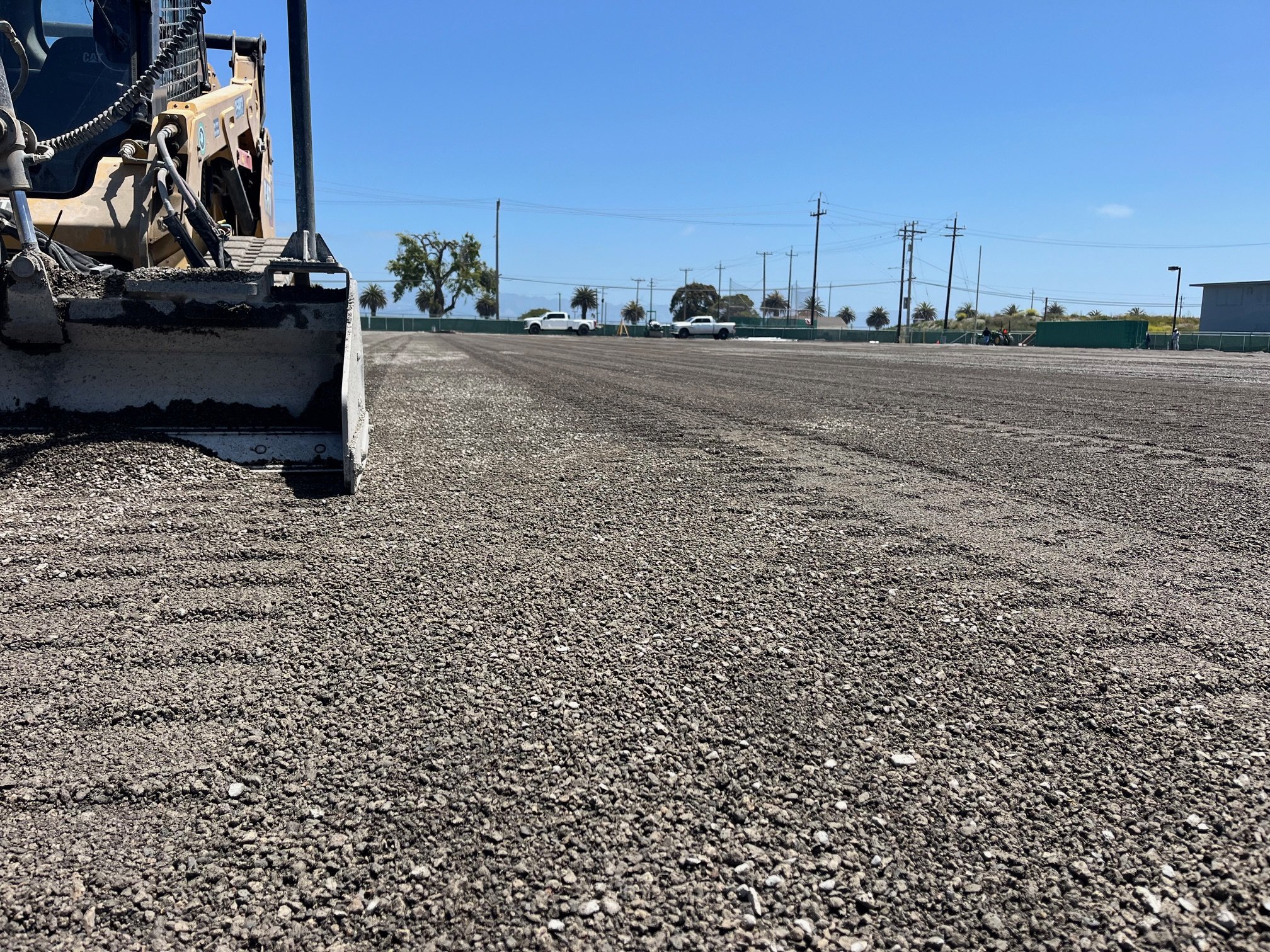 Football Field - Laser Grading