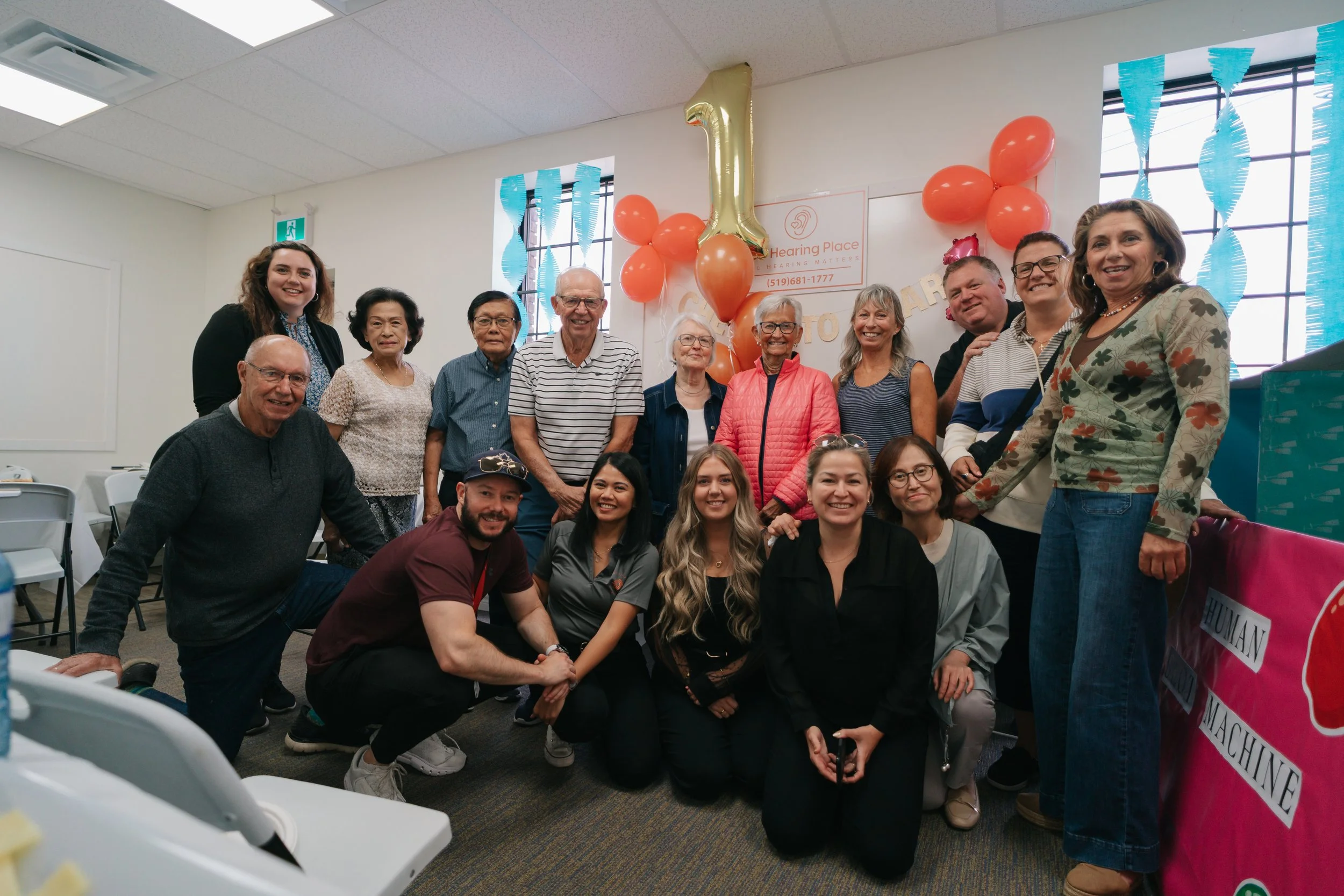 first anniversary of The Hearing Place