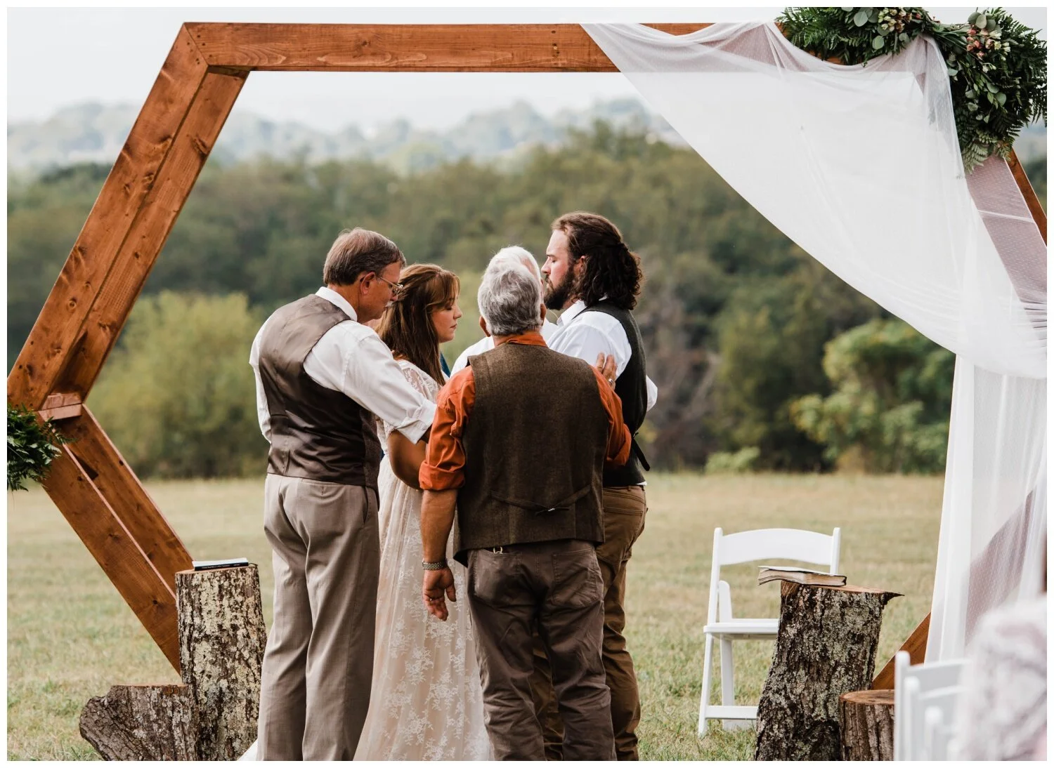 Braeloch Vinton VA Wedding fathers prayer