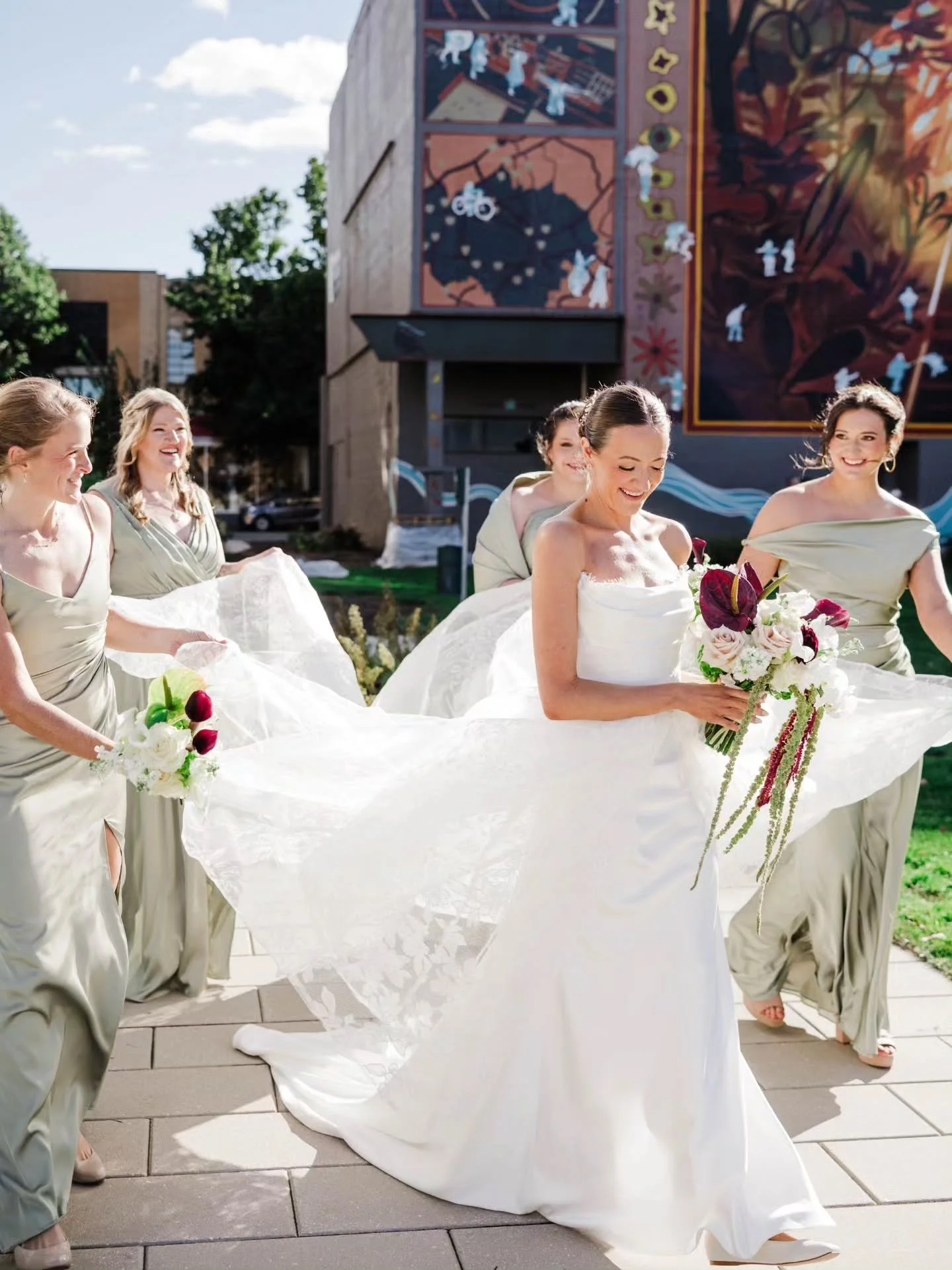 I don&rsquo;t think I&rsquo;ll ever get over Rachel &amp; Andrew&rsquo;s wedding day. 

An art-inspired celebration at the Taubman Museum, the most incredible wedding dress with hand-painted florals, their sweet pup making an appearance, and a whole 