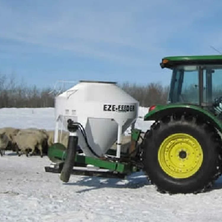 45 BUSHEL EZE-FEEDER W/HYD. ORBIT AUGER DRIVE & CUSTOM 3PTH FRAME