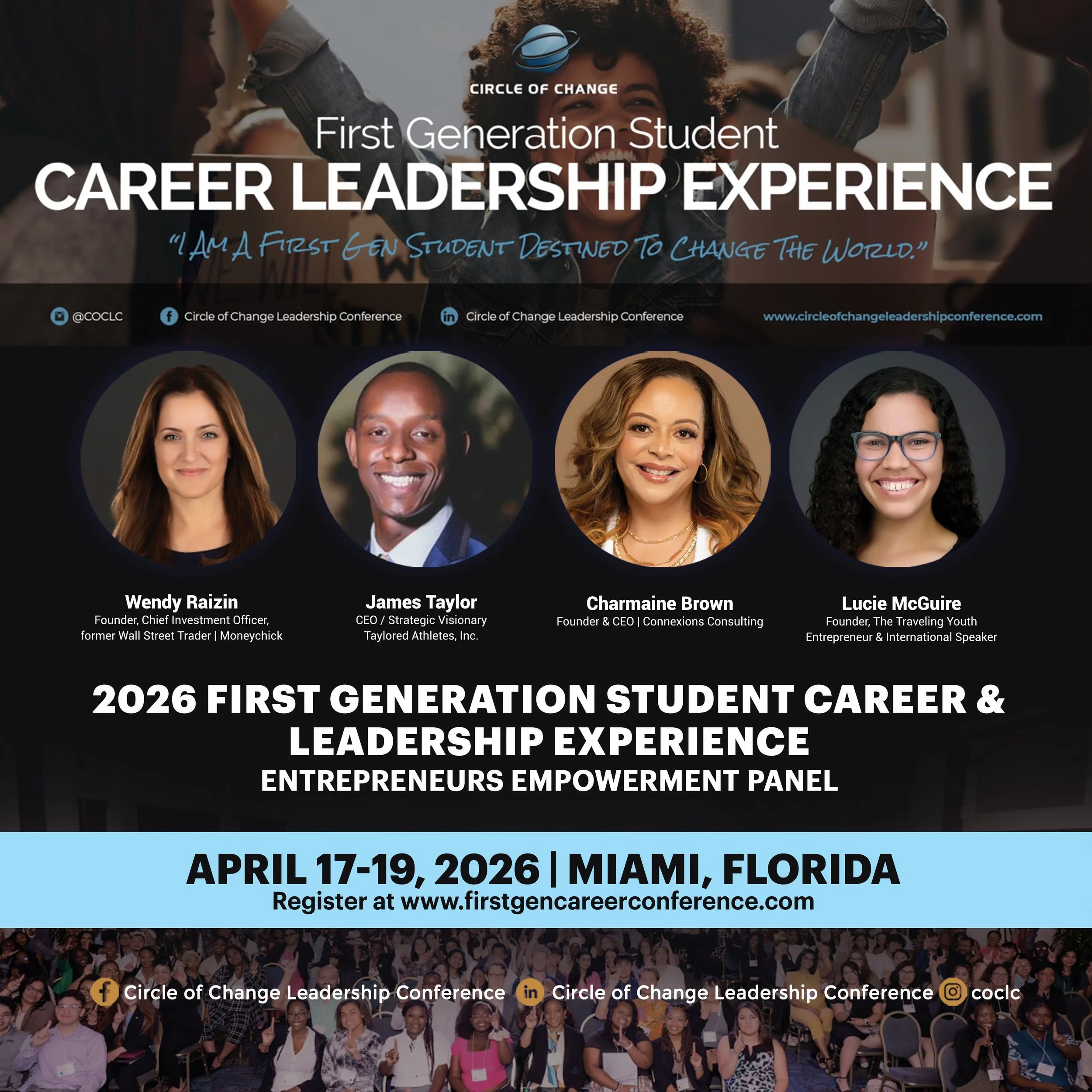 First Generation Student Career Leadership Conference