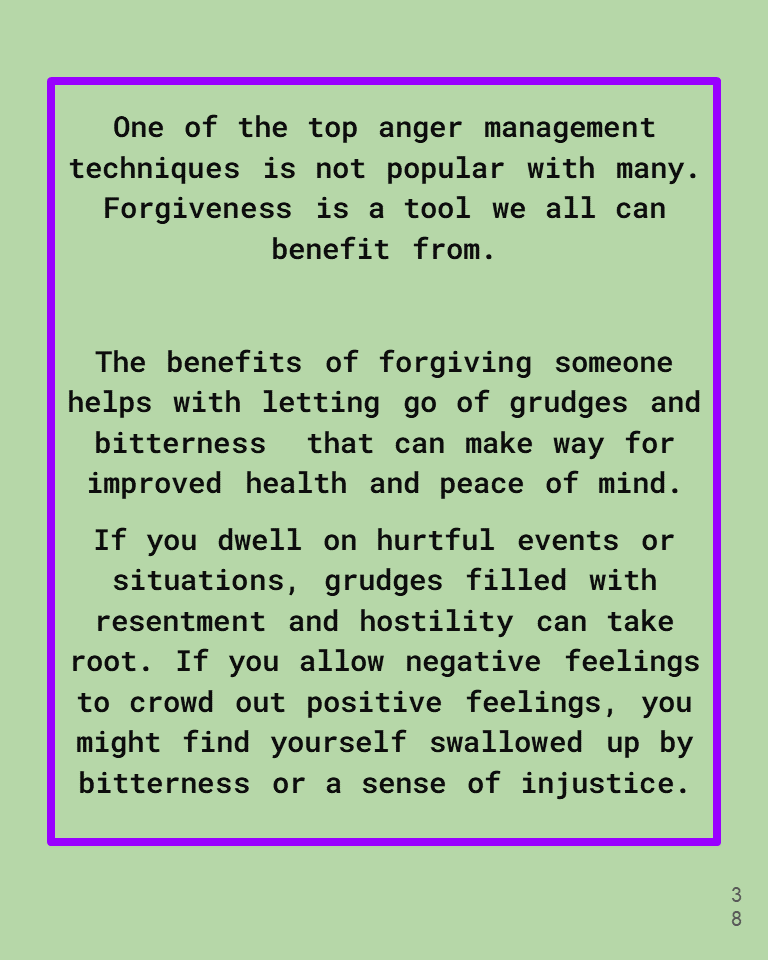 Forgiveness is the conscious, voluntary choice to let go of negative feelings like resentment, anger, and the desire for revenge after someone has wronged you.