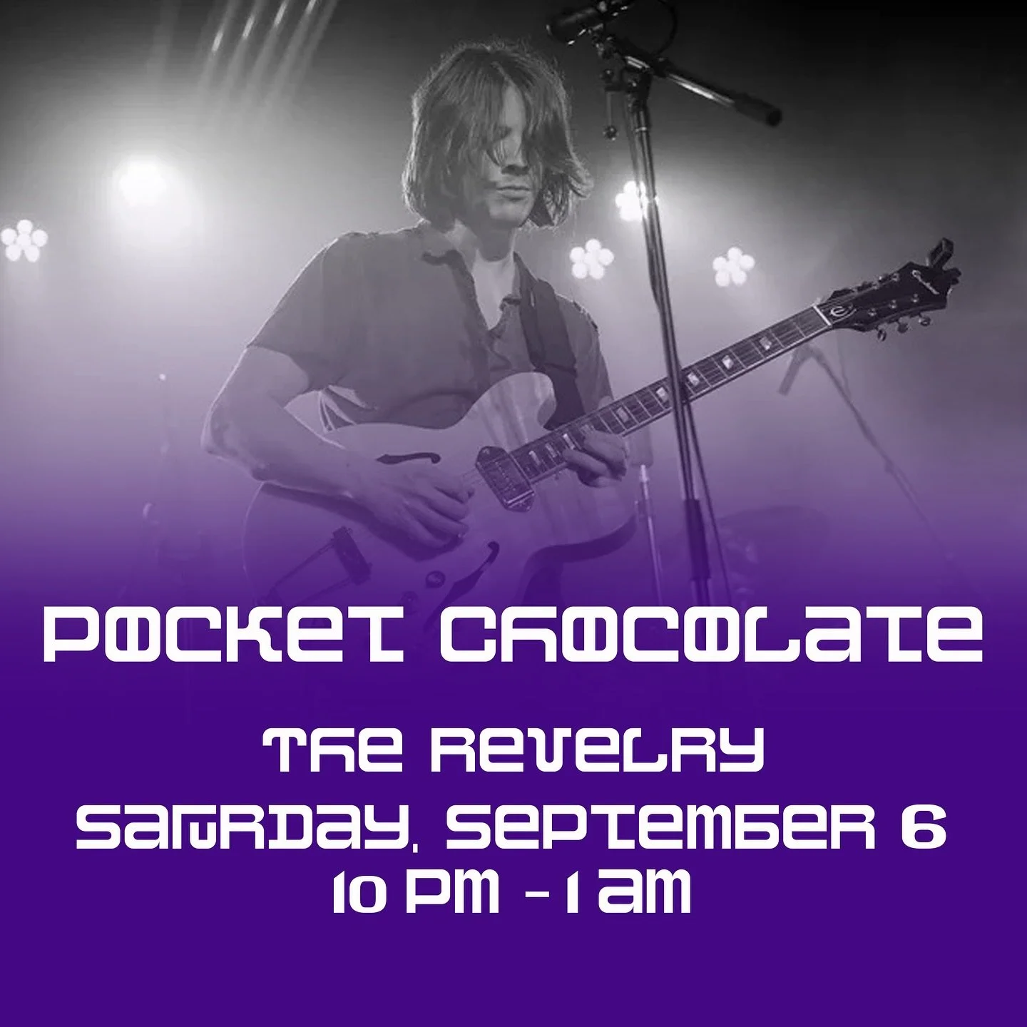 Meet us out in BR this Saturday @revelryofbr for a damn good night of music following #dubs by the Tigahs yo

📸: @alexmazzoli 

Music hitting at 10pm🎶🍫
.
.
.
.
.
.
#neworleans #nola #neworleansmusic #nolamusic #batonrouge #livemusic #pocketchocola