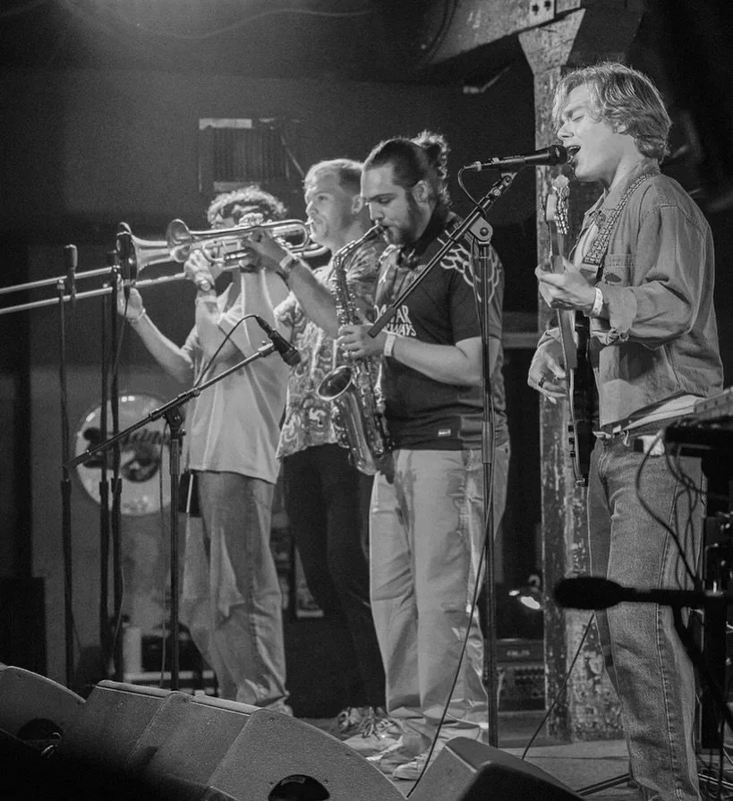 After a great weekend @prizefest we wanna letcha know our first album is finally done :)

We&rsquo;ll be updating yall shortly on when you can get them ears on it!🫶🏻🍫

📸: @alexmazzoli 
.
.
.
.
.
.
#neworleans #nola #neworleansmusic #nolamusic #po