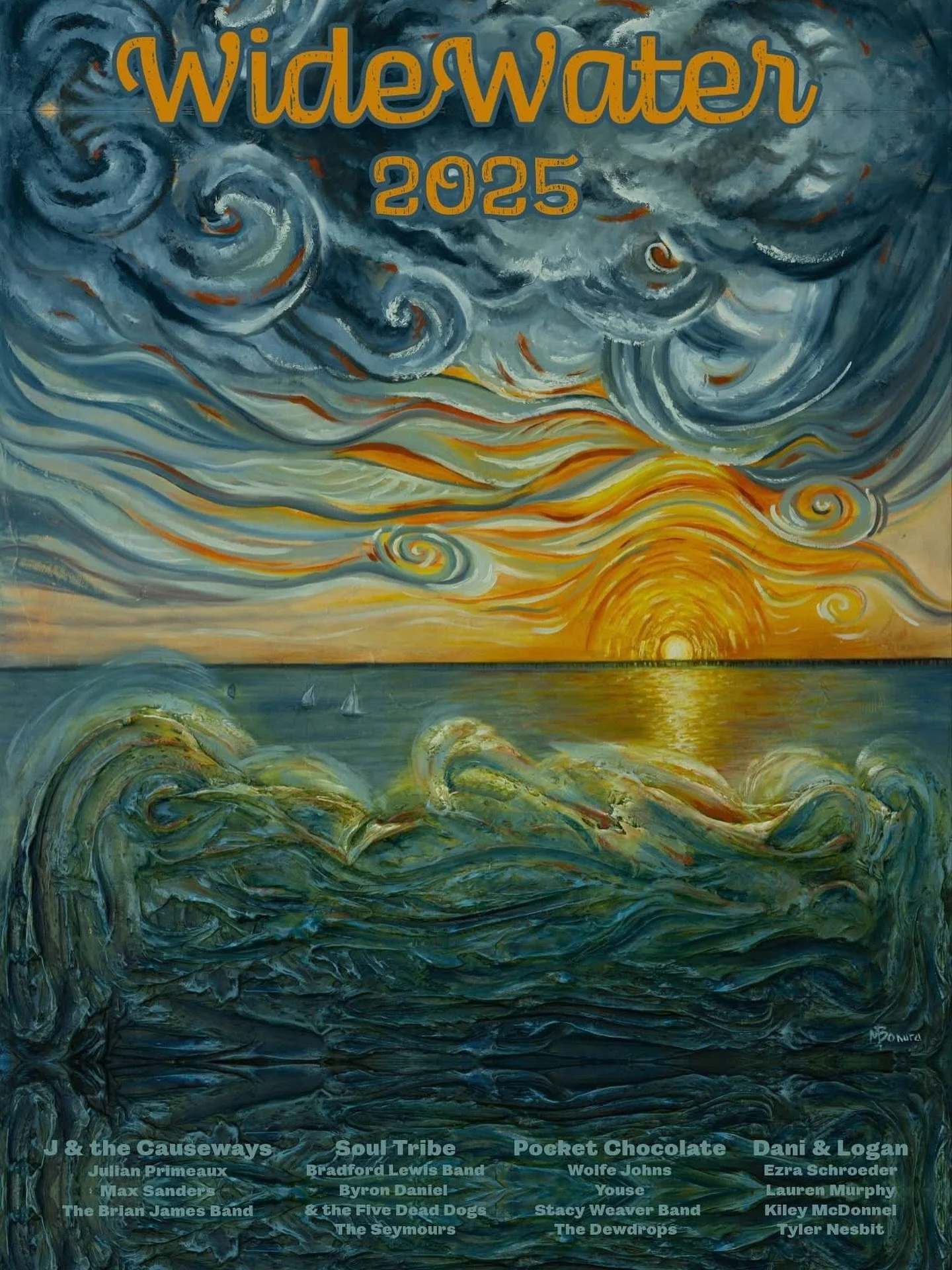 Can&rsquo;t wait to hit the Mandeville Lakefront this evening for this year&rsquo;s #widewaterfest and we hope to see you there! 

Every single stage is filled with killers and we can&rsquo;t wait to hear so many of our friends play🫶🏻🍫

See yall a