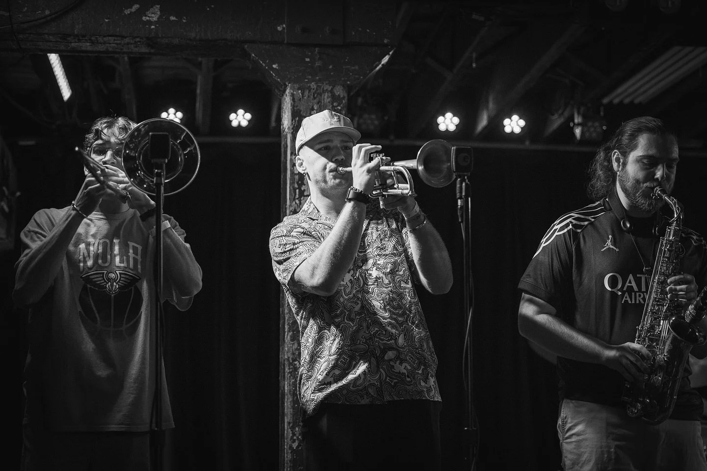 Big weekend ahead&hellip;and we looking forward to seeing YOU! 

@tipitinas on Saturday night w @rebirthbrassband and @poboyfest Sunday afternoon at 1:30! We wouldn&rsquo;t want it any other way🫶🏻

📸: @alexmazzoli 
.
.
.
.
.
.
#neworleans #nola #n