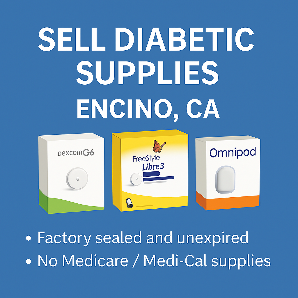 Sell Diabetic Supplies in Encino, CA