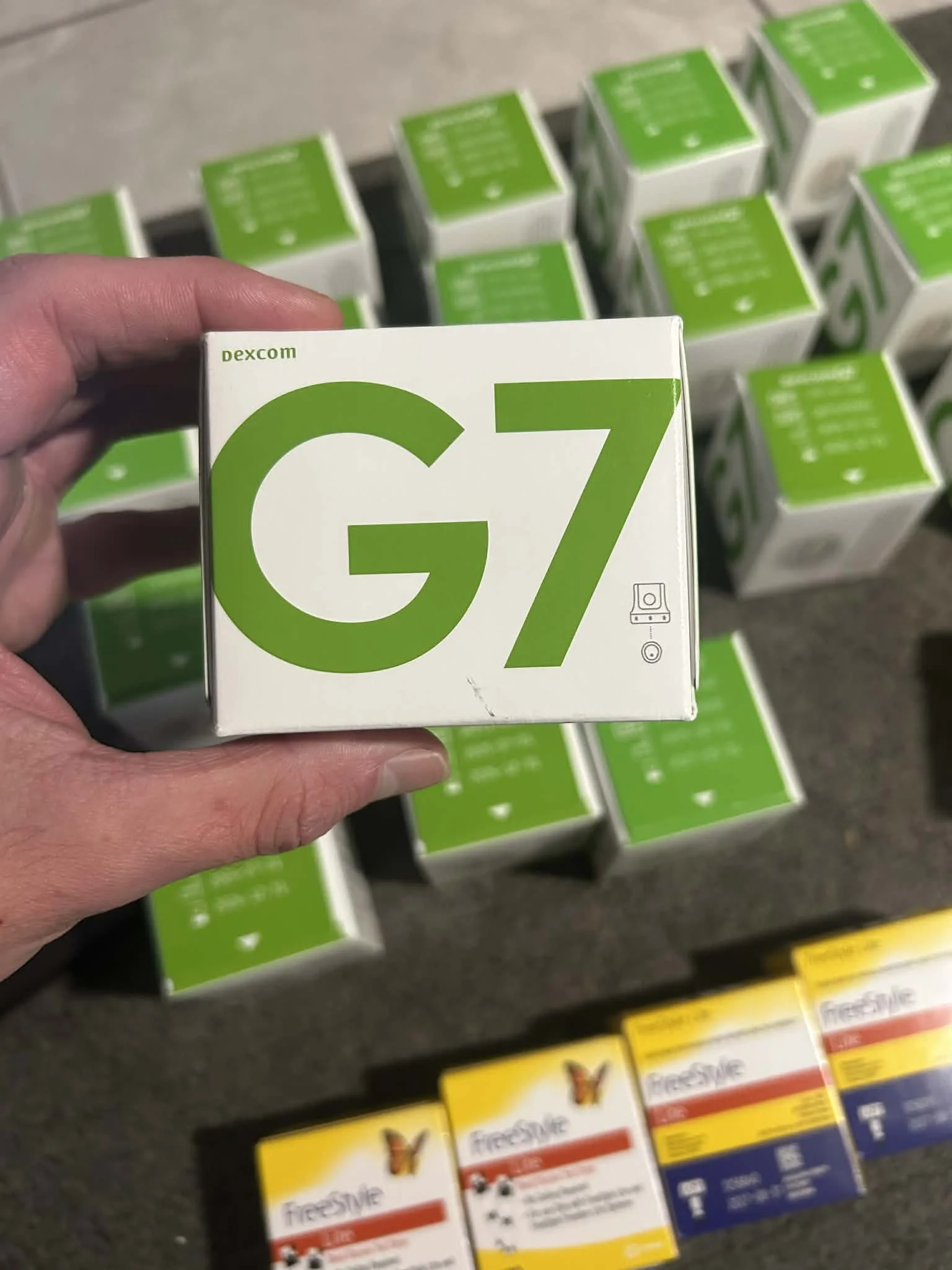 TrustedDiabetic.com buying Dexcom G7 sensors for cash including unopened Dexcom G7 CGM supplies eligible for diabetic supply buyback
