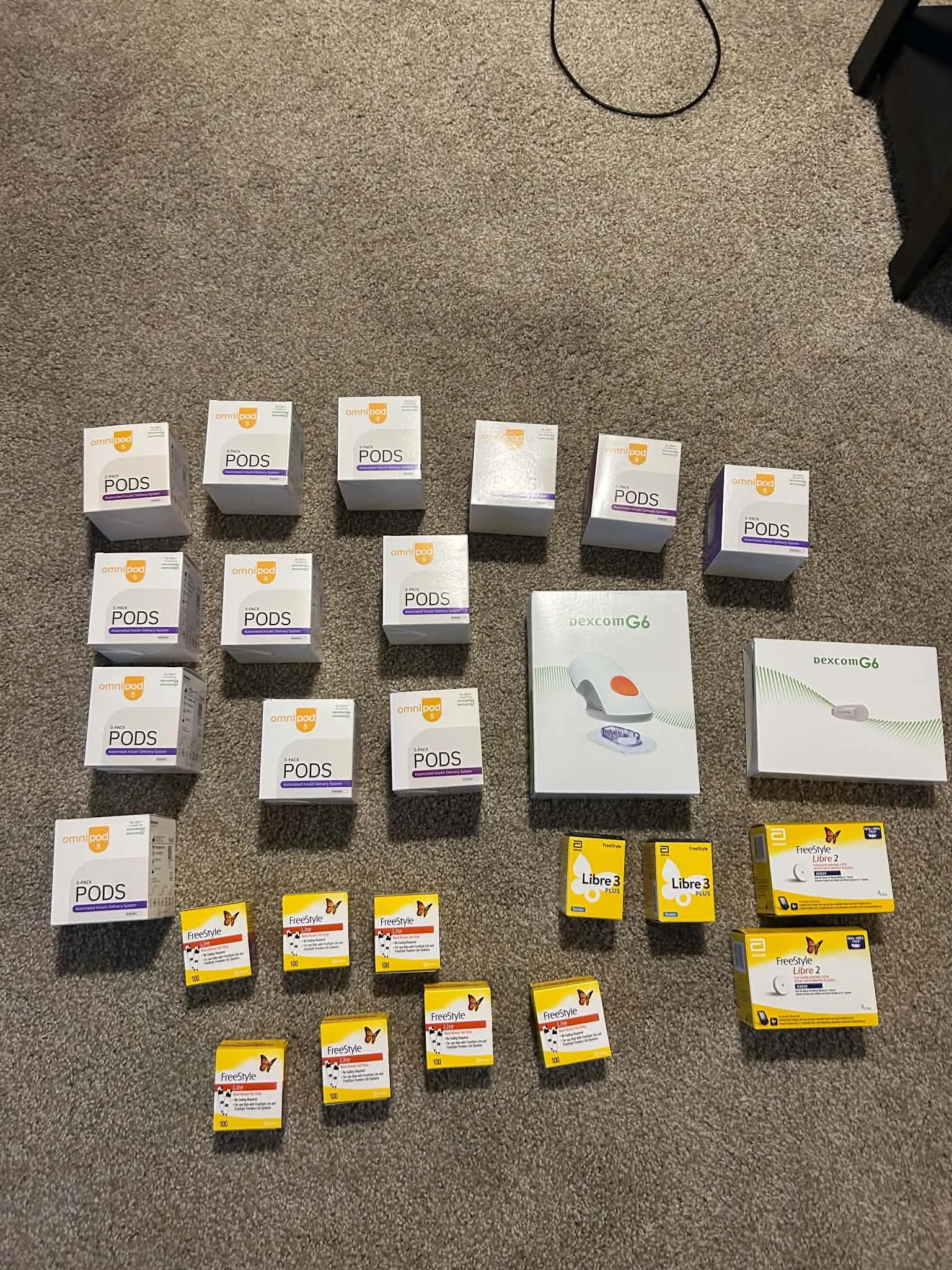 TrustedDiabetic.com buys diabetic supplies including Dexcom, Libre, Omnipod, Accu-Chek, and test strips for cash