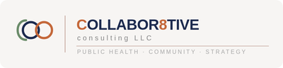 Logo for Collabora8tive Consulting LLC, featuring interconnected circles and the company name.