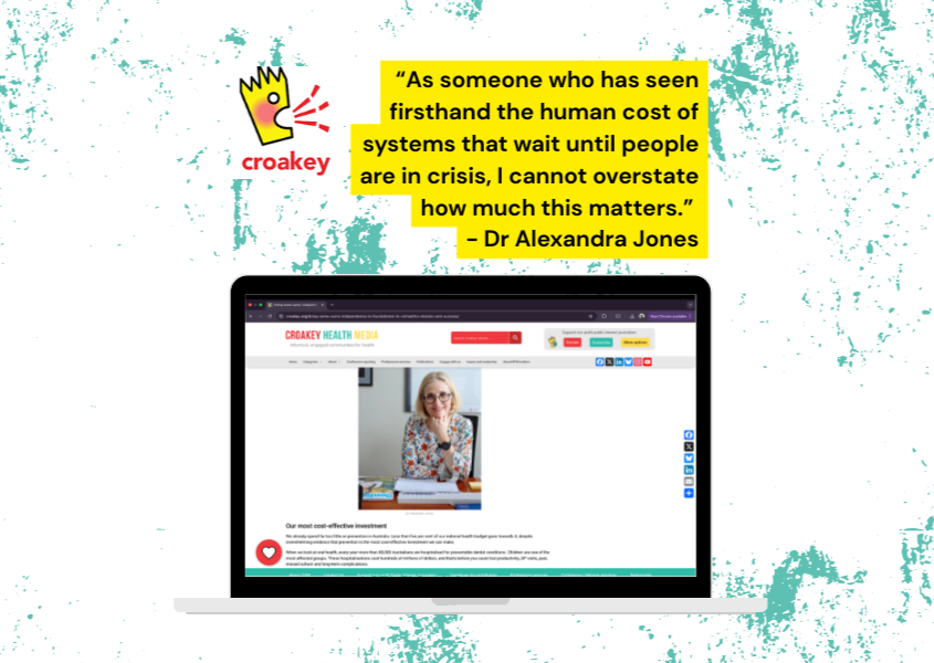 Why Australia needs strong, independent preventive health agencies