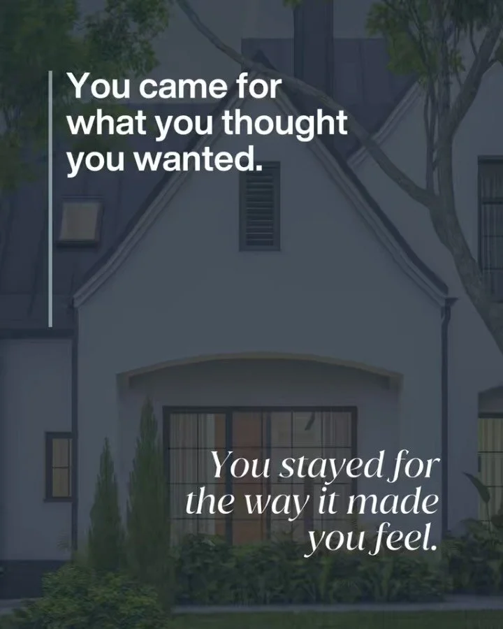 Our agents are basically empaths. They just know. 

Sometimes it&rsquo;s not the open concept or big backyard that wins you over &mdash; it&rsquo;s that feeling when you walk in and just know you&rsquo;re home. 💛

#realtorslife #realtorsofinstagram 