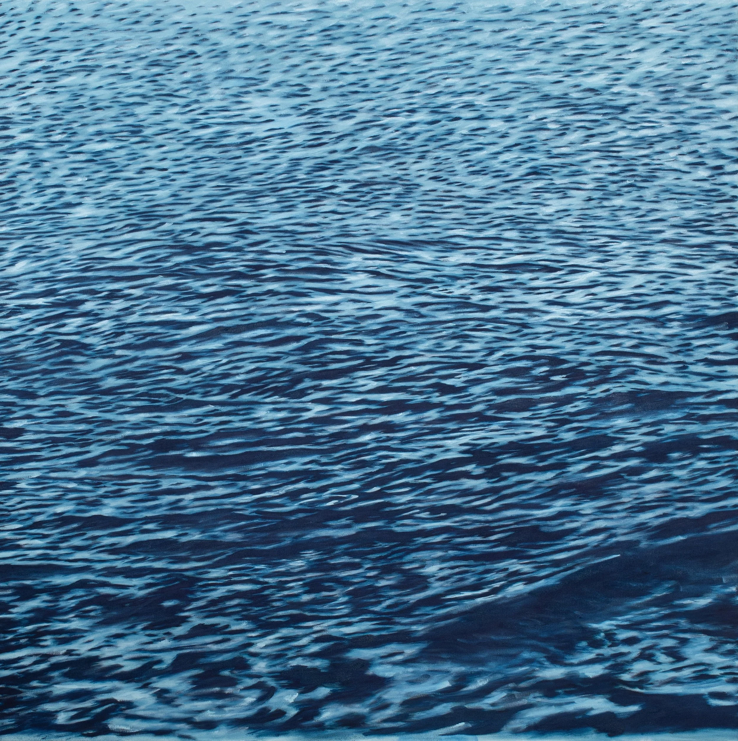 Untitled No. 899, Oil & cold wax on canvas, 2026, 60 x 60 in. Available at Kennedy Contemporary  