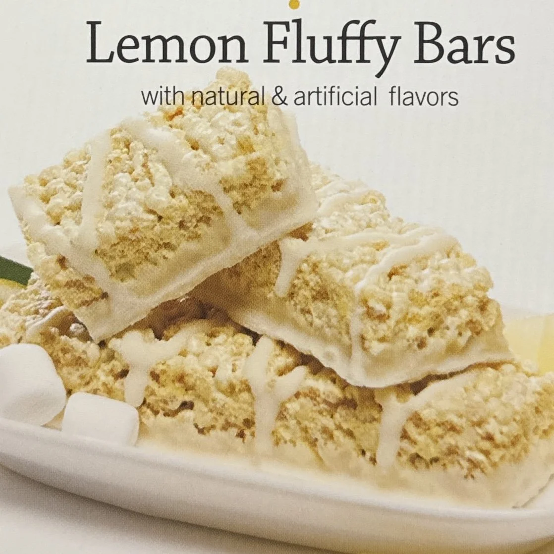 Lemon Fluffy Bar