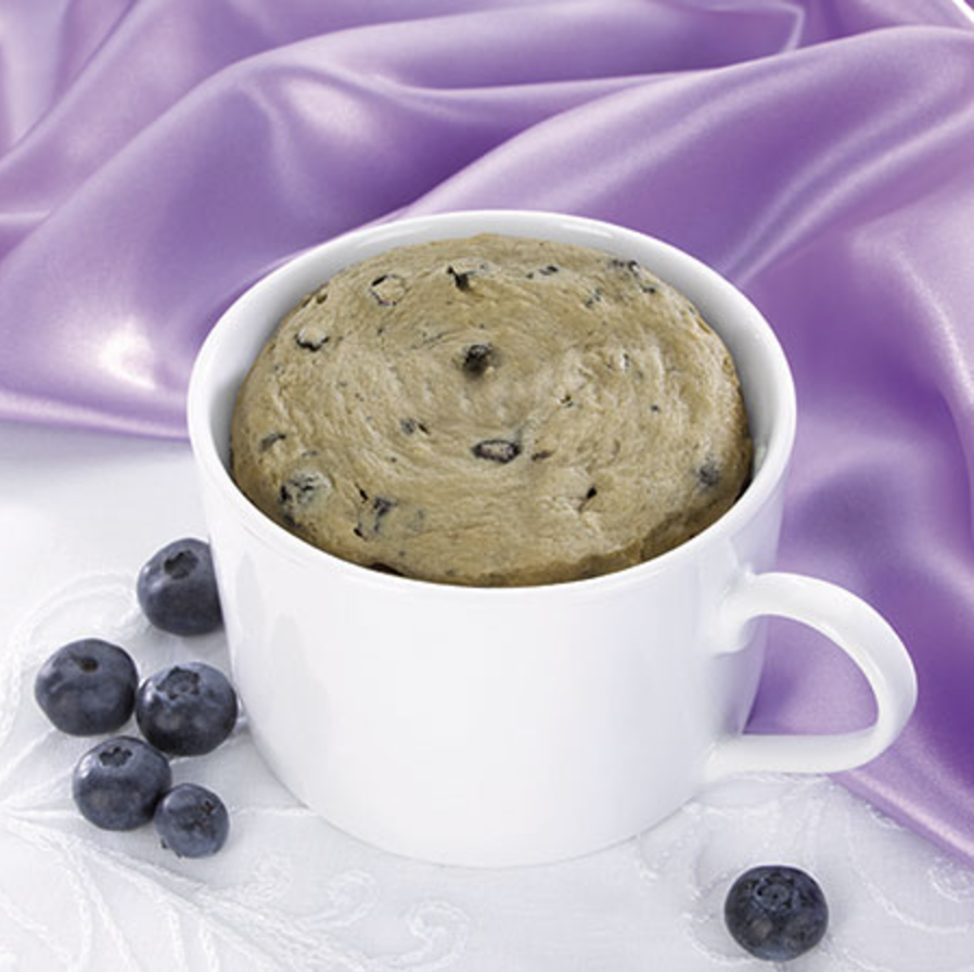 High Protein Blueberry Mug Cake
