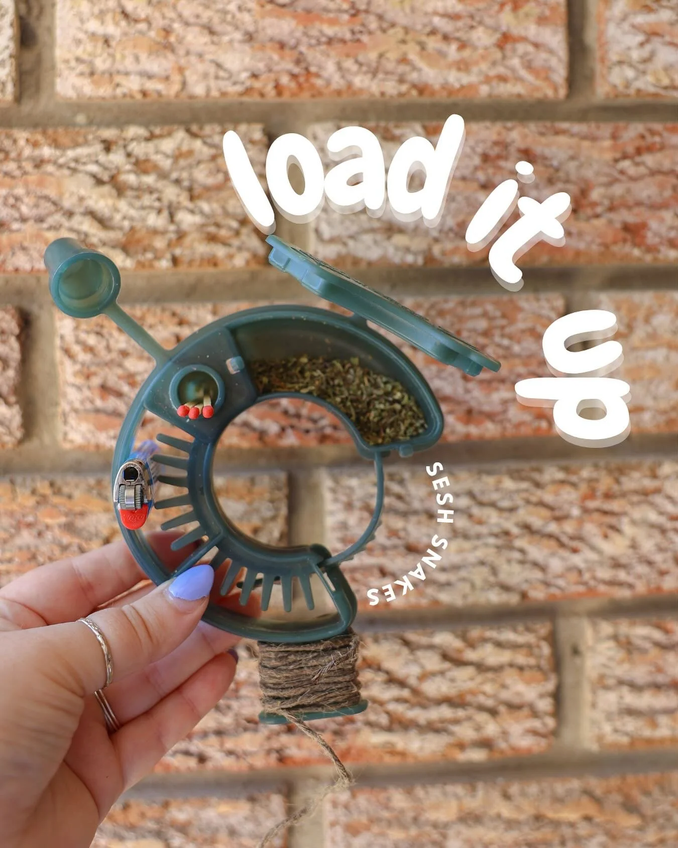 Load it, Lock it, Light it! #seshsnake 🔥🐍🐍