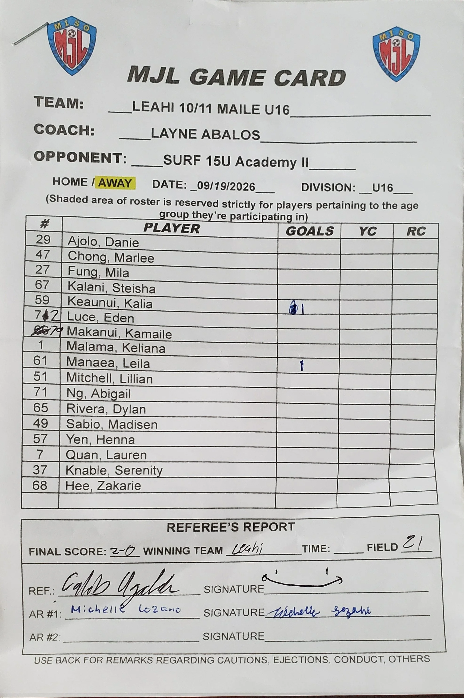 U16G Silver 9-19-26 Leahi Maile.jpg