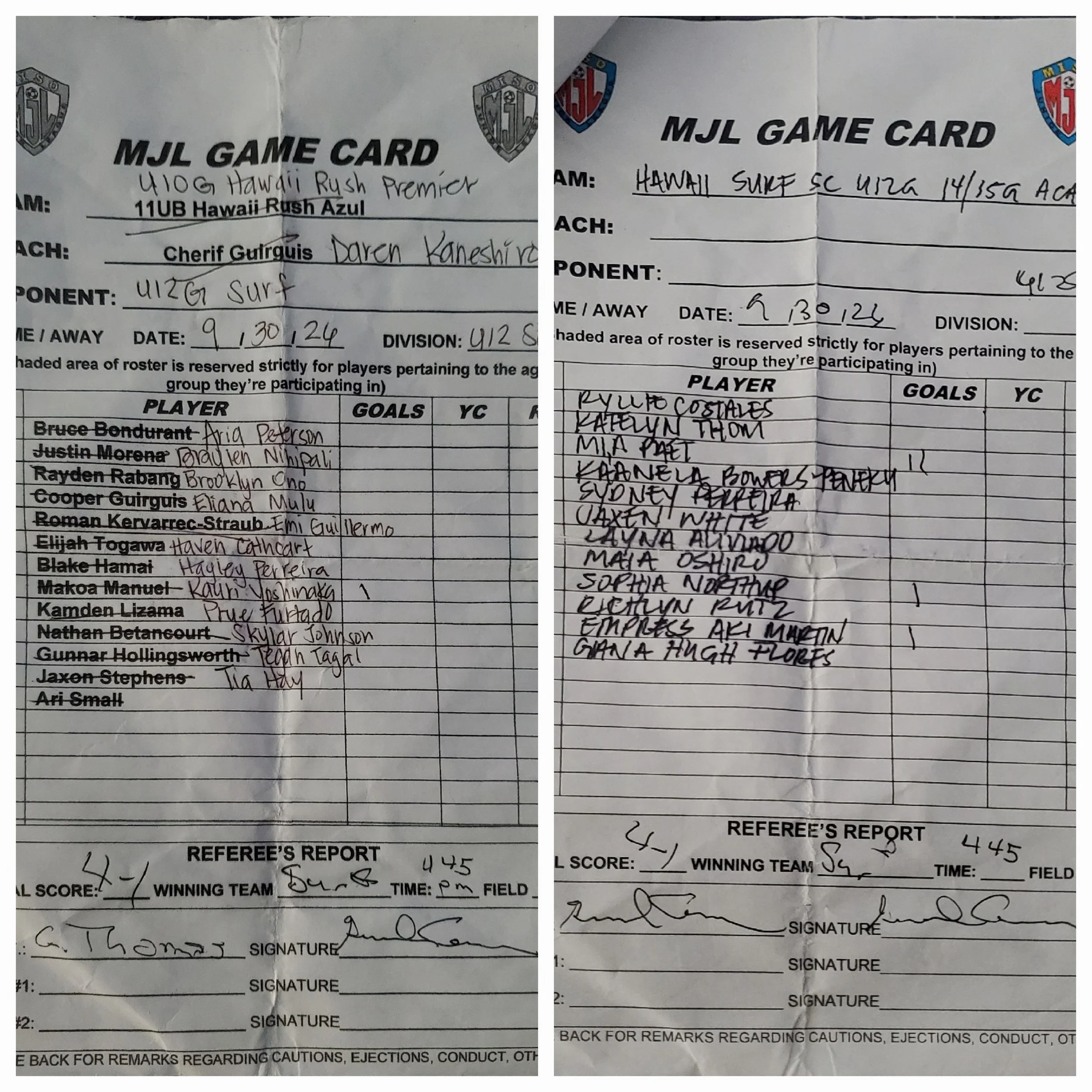 U12G Silver Game 29