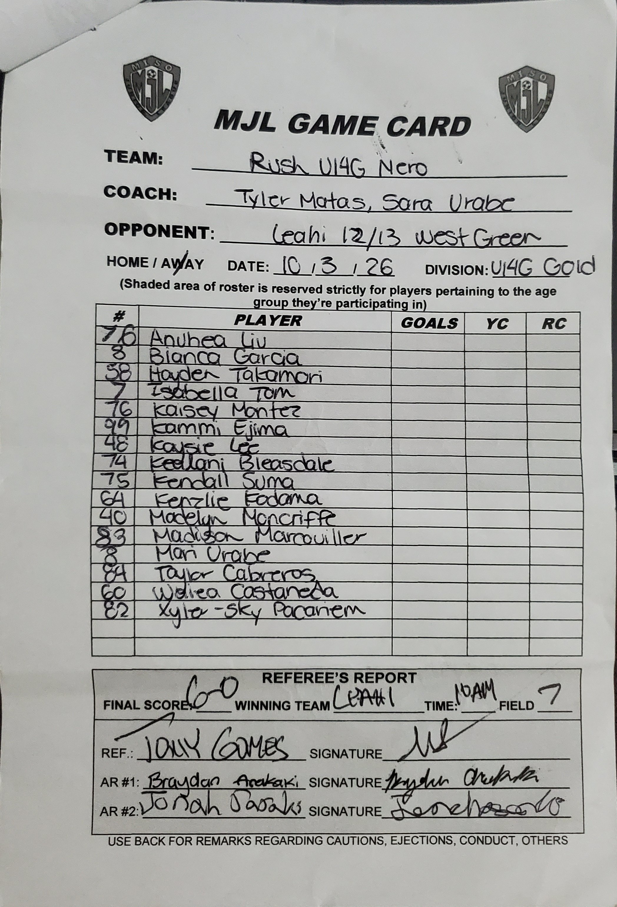 U14G Gold 10-3-26 Rush U14G Nero.jpg