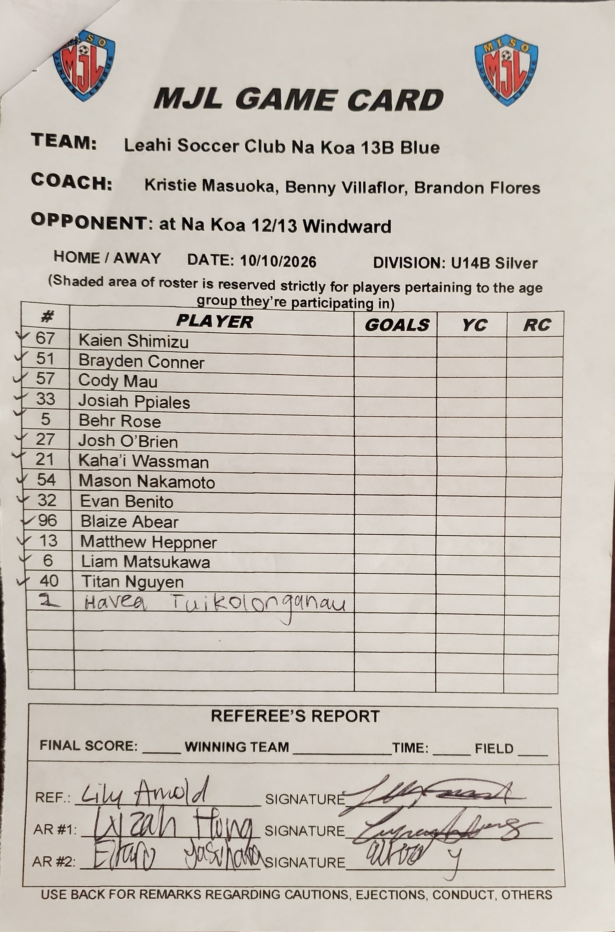 U14B Silver 10-10-26 Leahi SC Na Koa 13B Blue.jpg