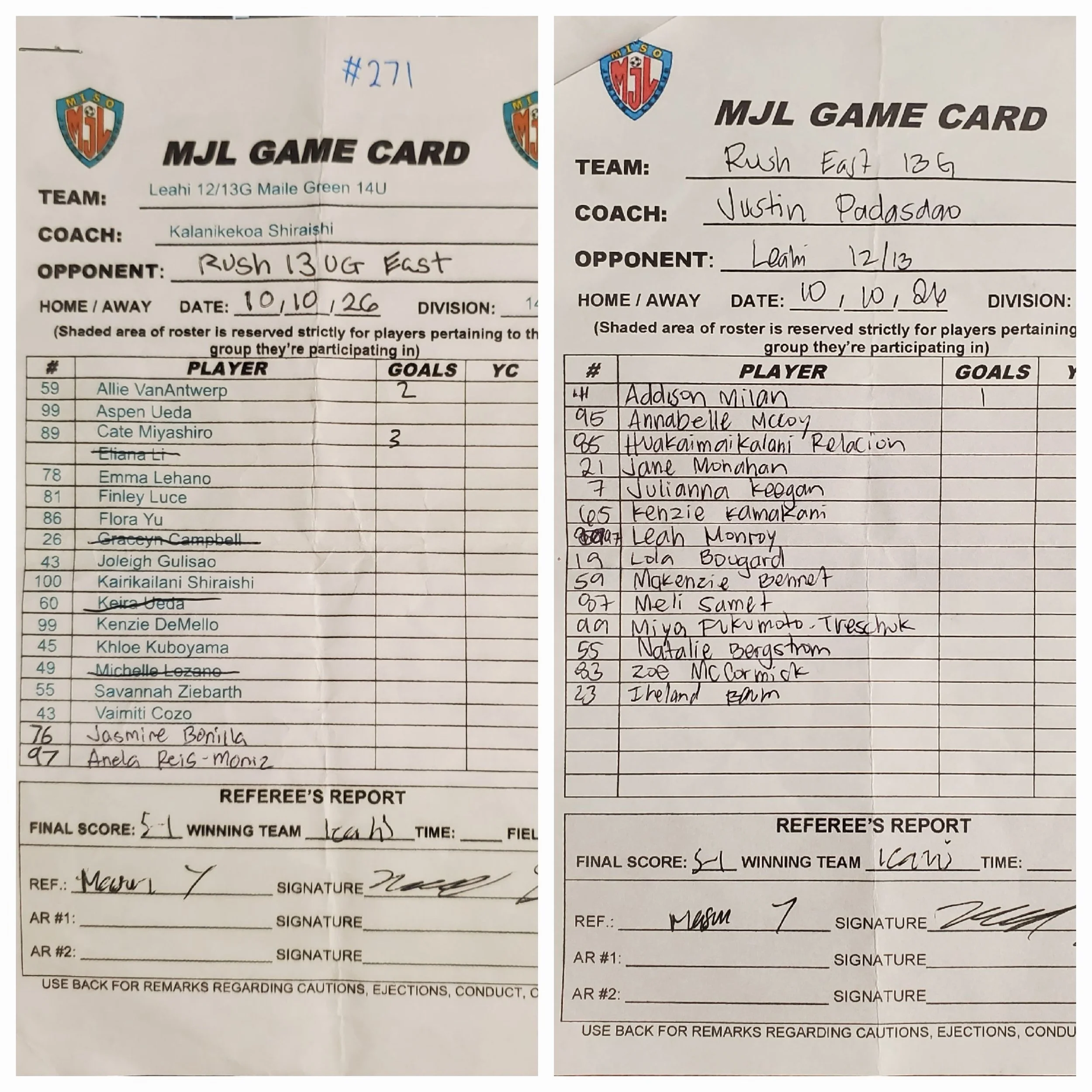 U14G Silver Game 271