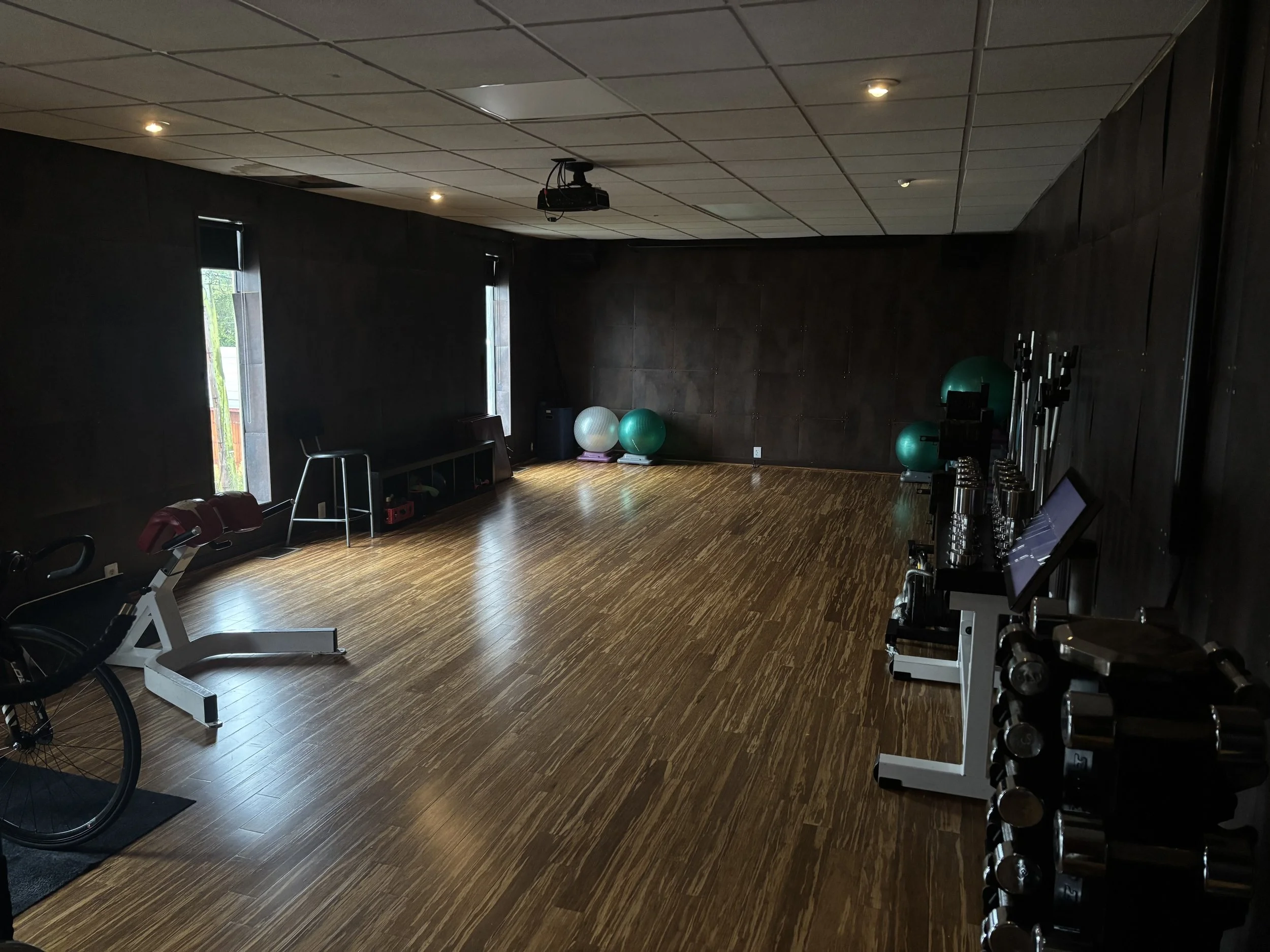 Aerobics room