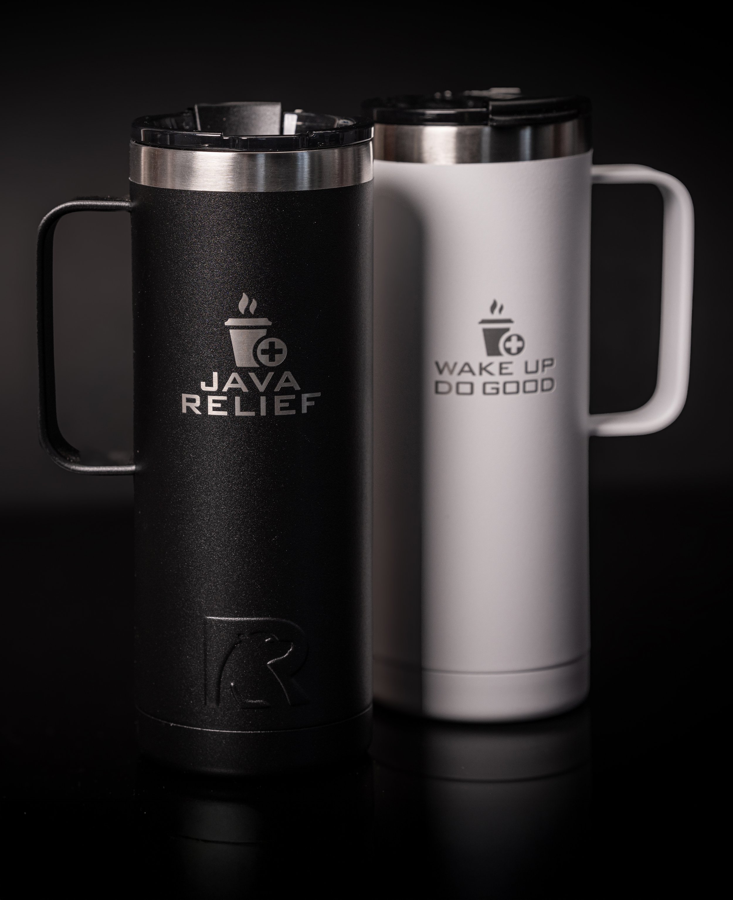 Java Relief Double-Wall Stainless Tumbler