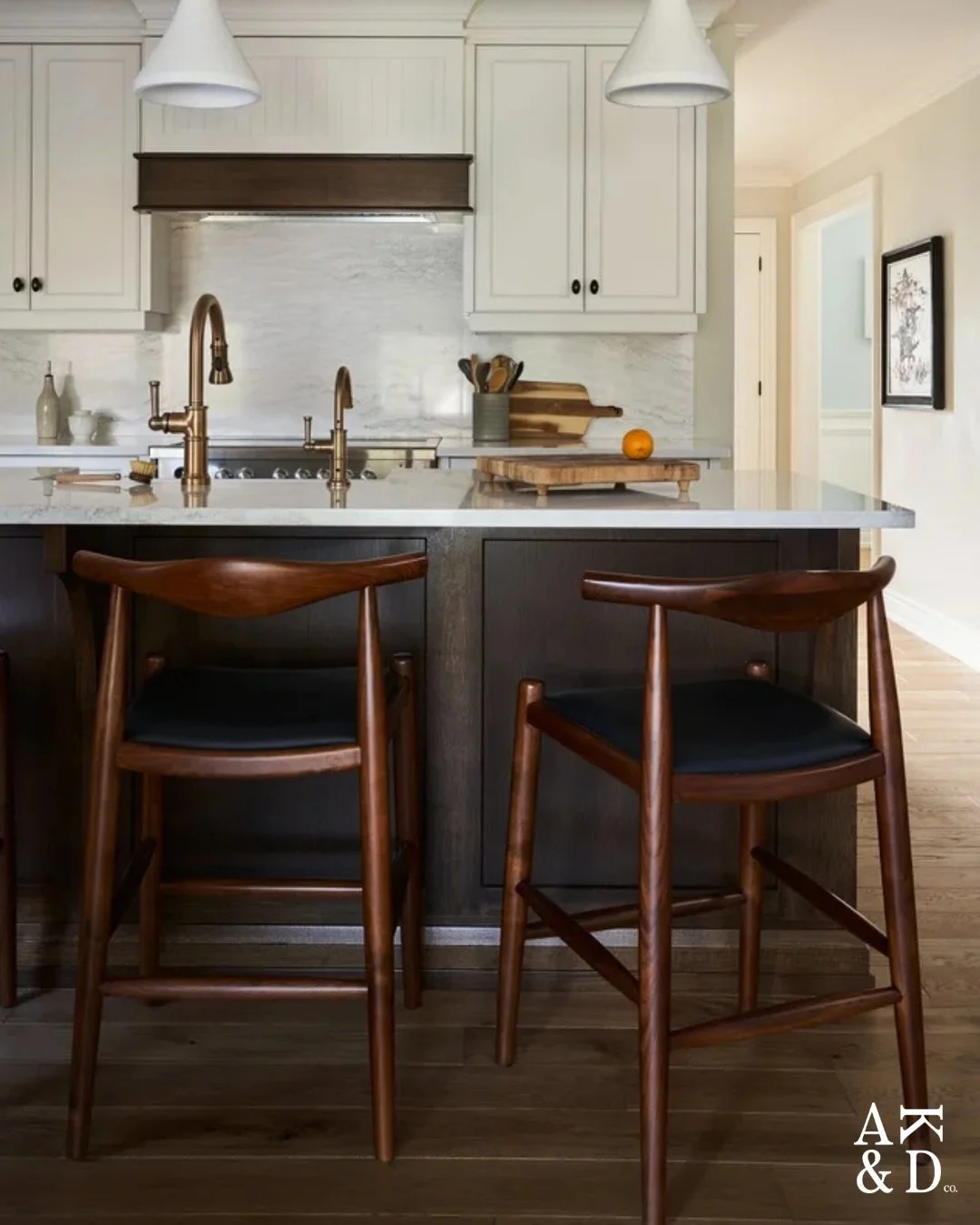 A home can feel timeless without playing it safe.

Project Tudor is layered with the kinds of details that give a space its character over time. Soft blue, warm wood tones, traditional millwork and thoughtful moments that make each room feel distinct