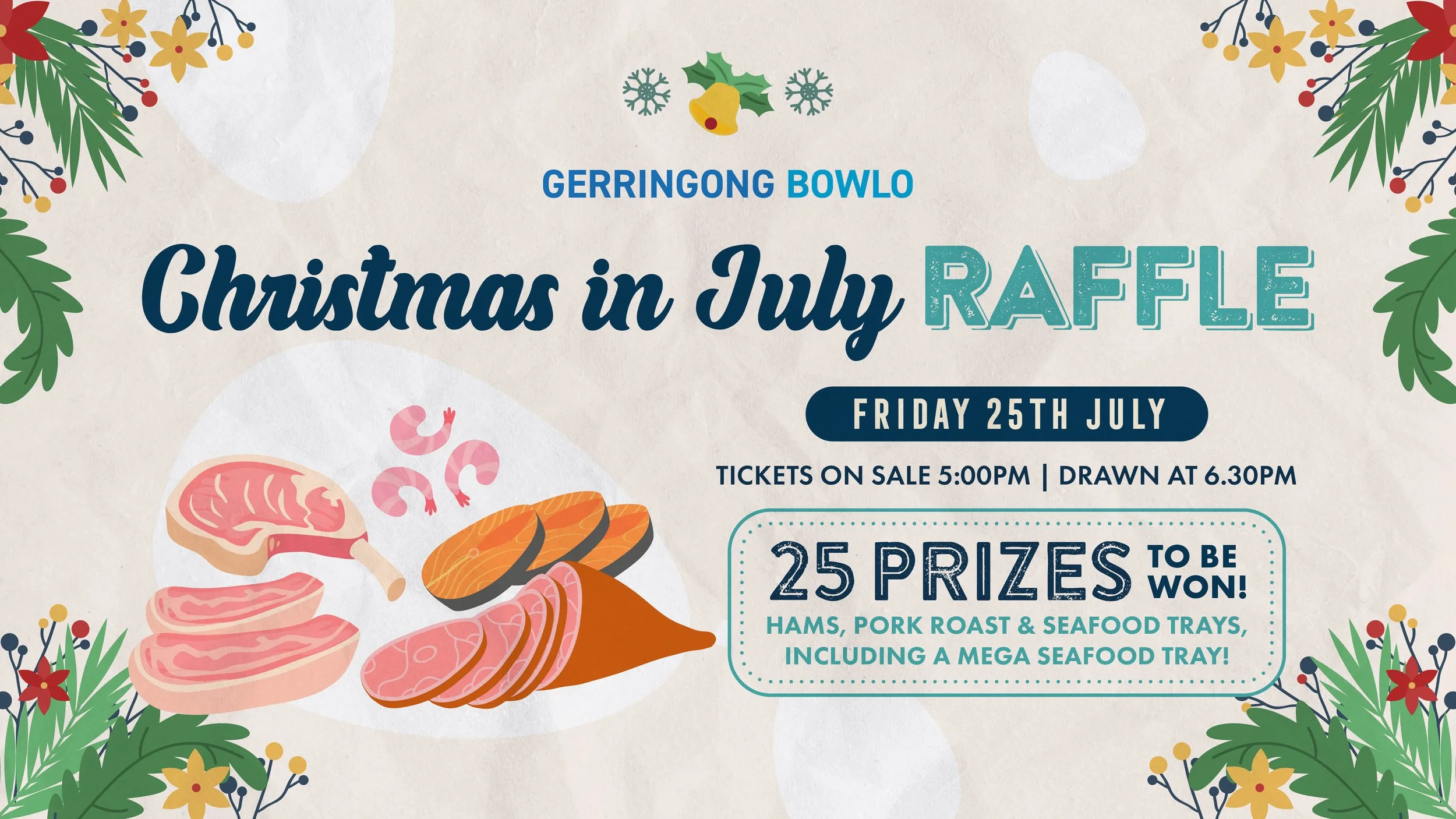 CHRISTMAS IN JULY RAFFLES