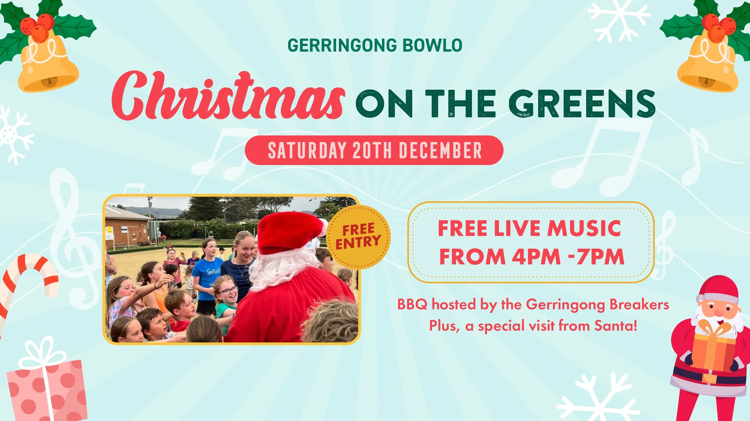 CHRISTMAS ON THE GREENS