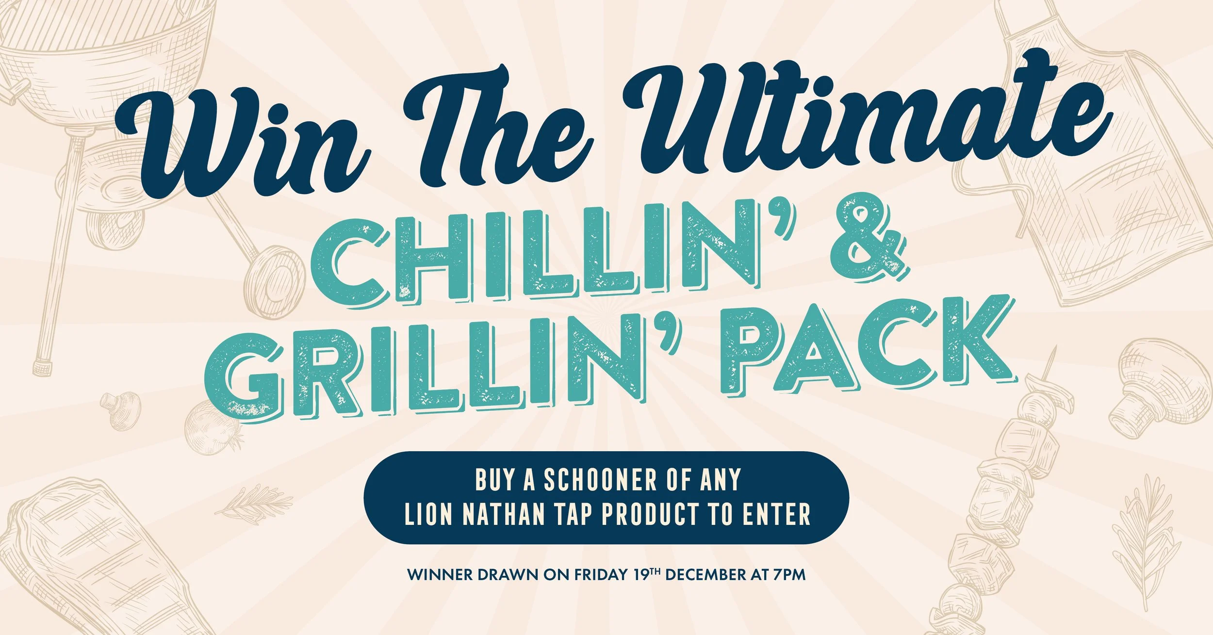 WIN THE ULTIMATE CHILLIN’ &amp; GRILLIN’ PACK