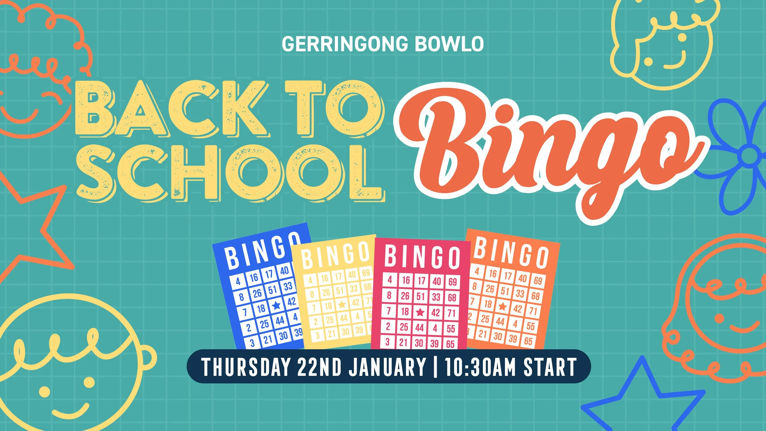 Back to School Bingo