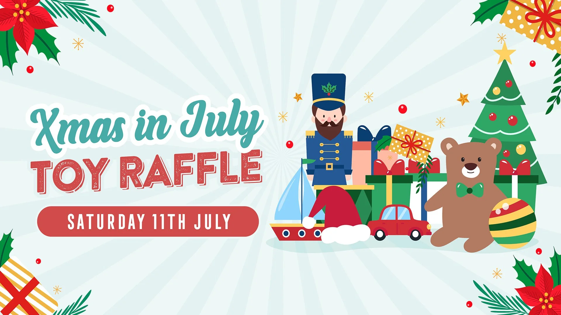 XMAS IN JULY TOY RAFFLE
