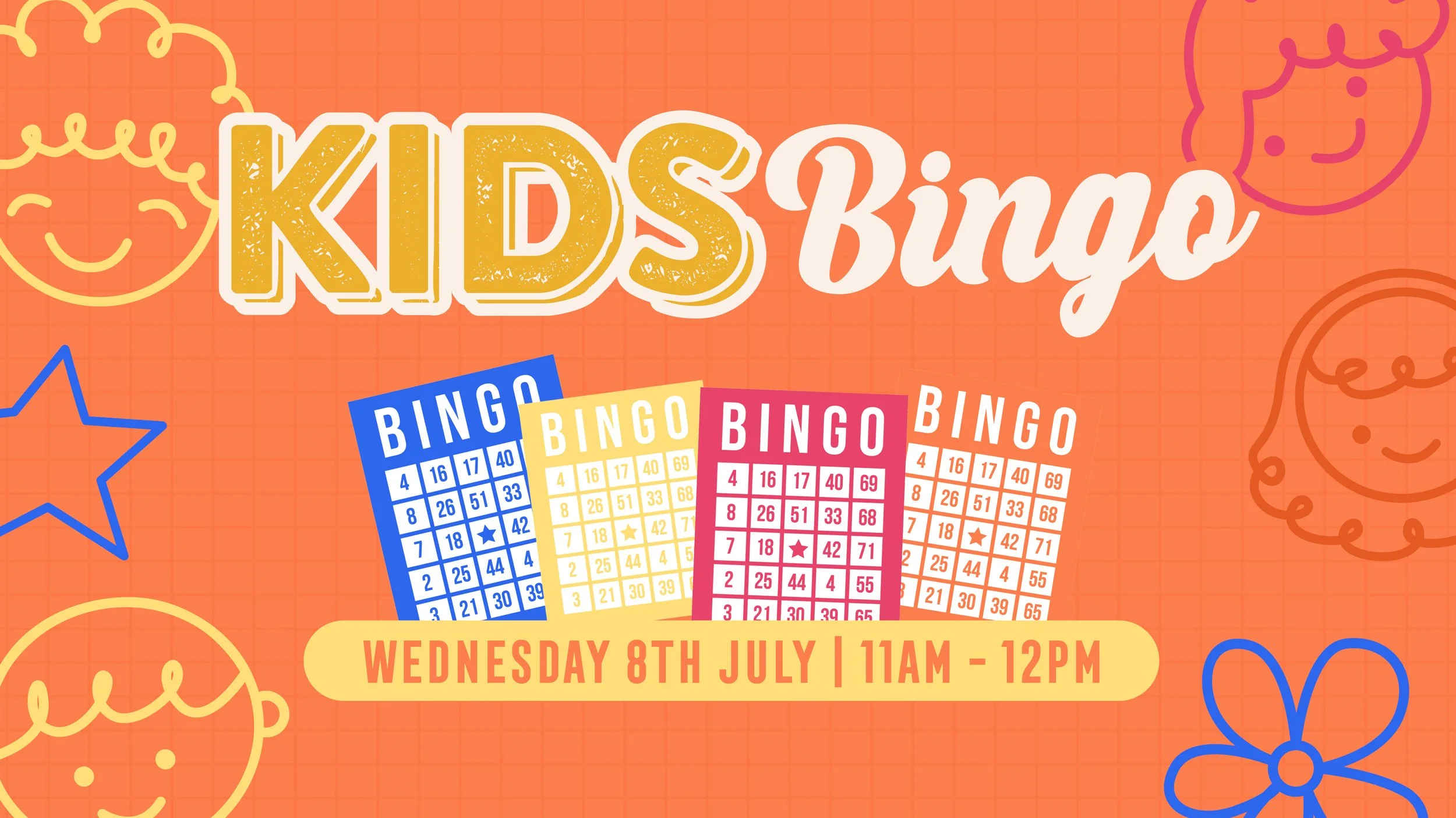 KIDS BINGO: School Holiday Fun