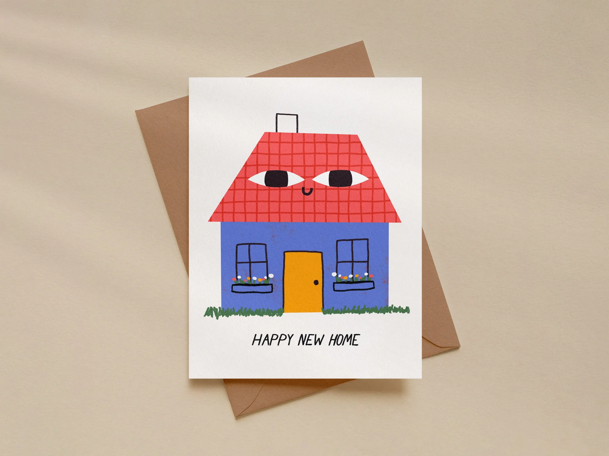 Happy New Home Greeting Card –  Housewarming Congratulations