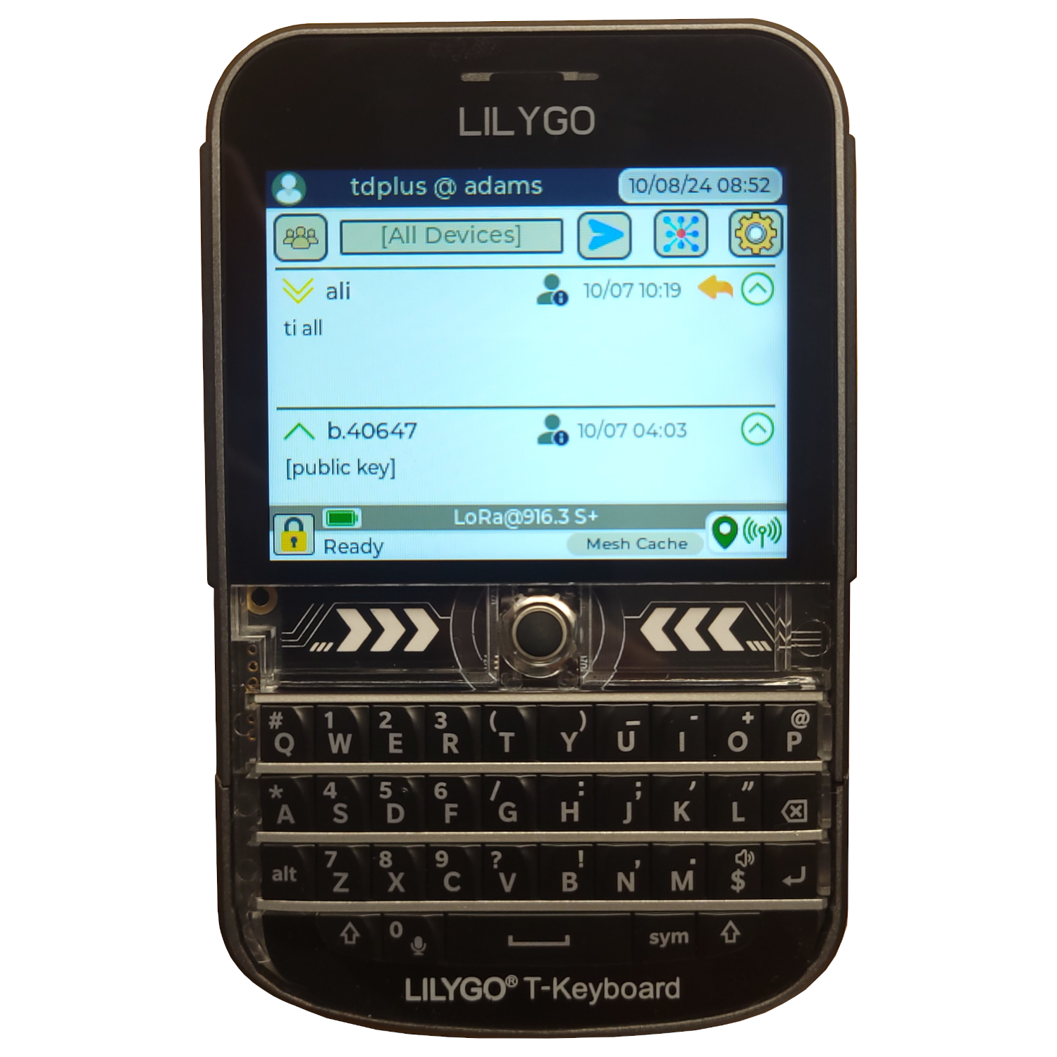 tdeck firmware screen