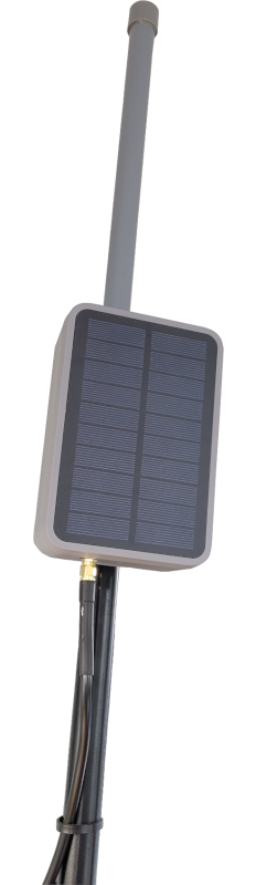 Solar LoRa mesh node