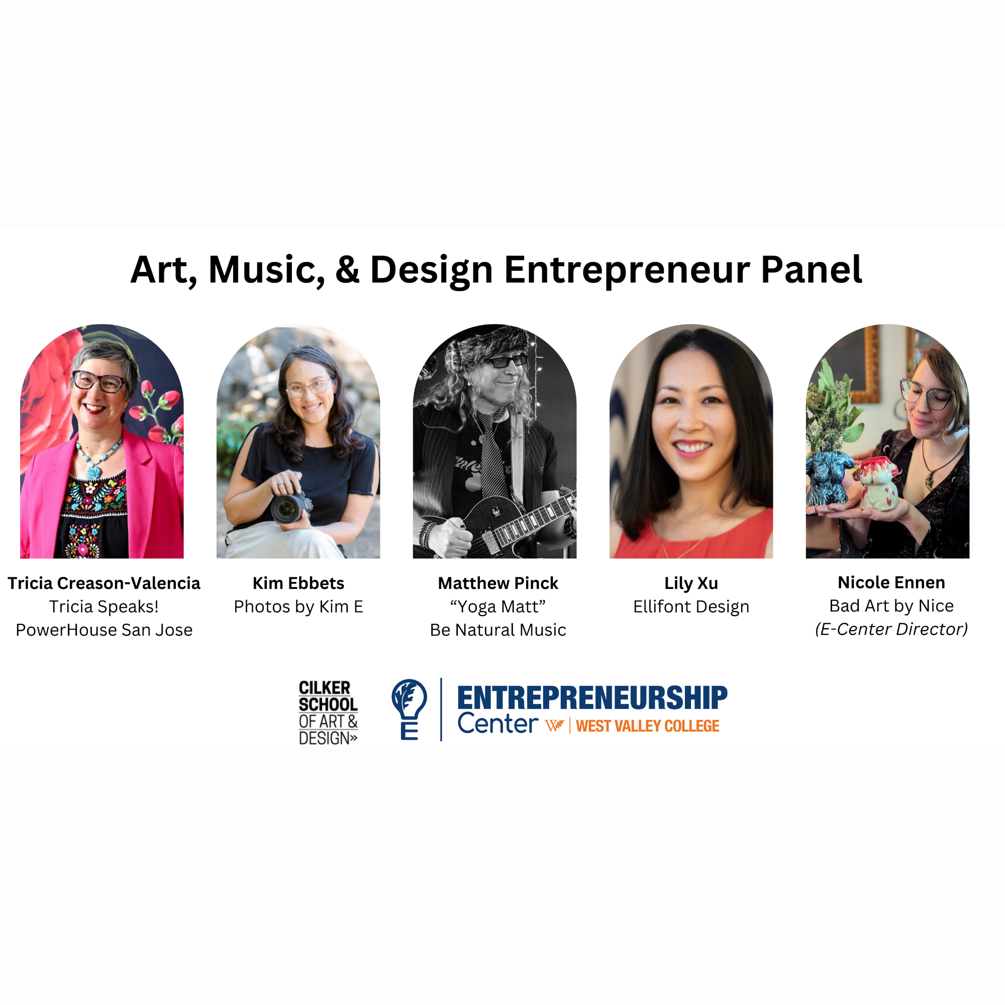Art, Music and Design Entrepreneur Panel