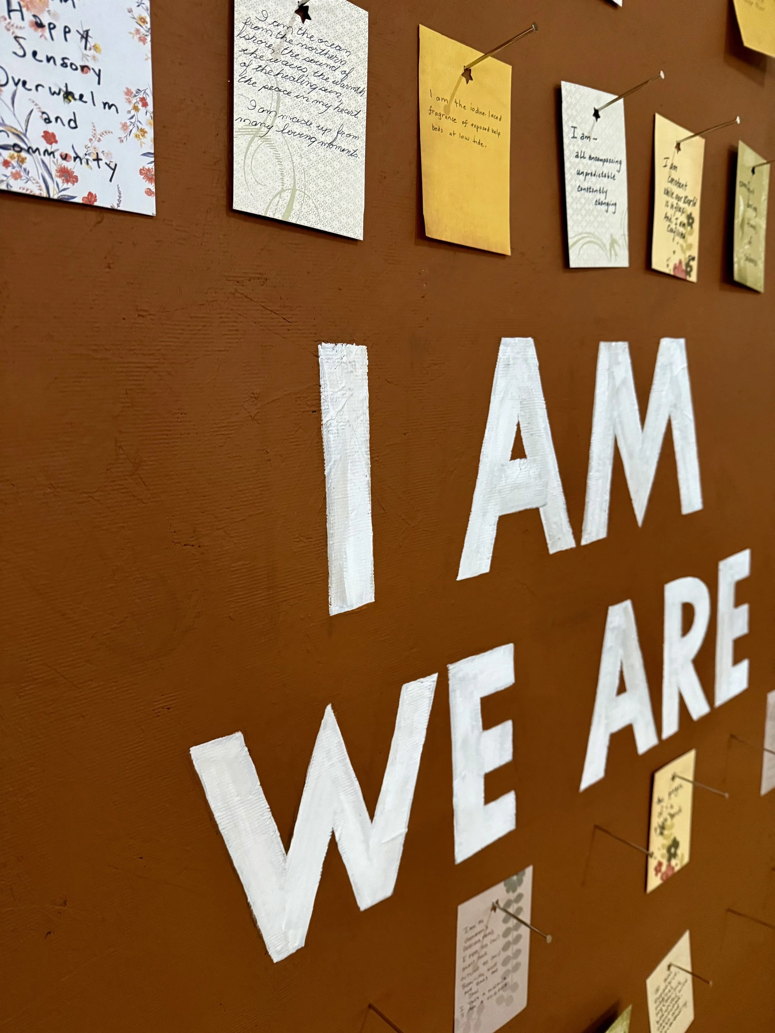 seeking glimmers of joy through the  fog