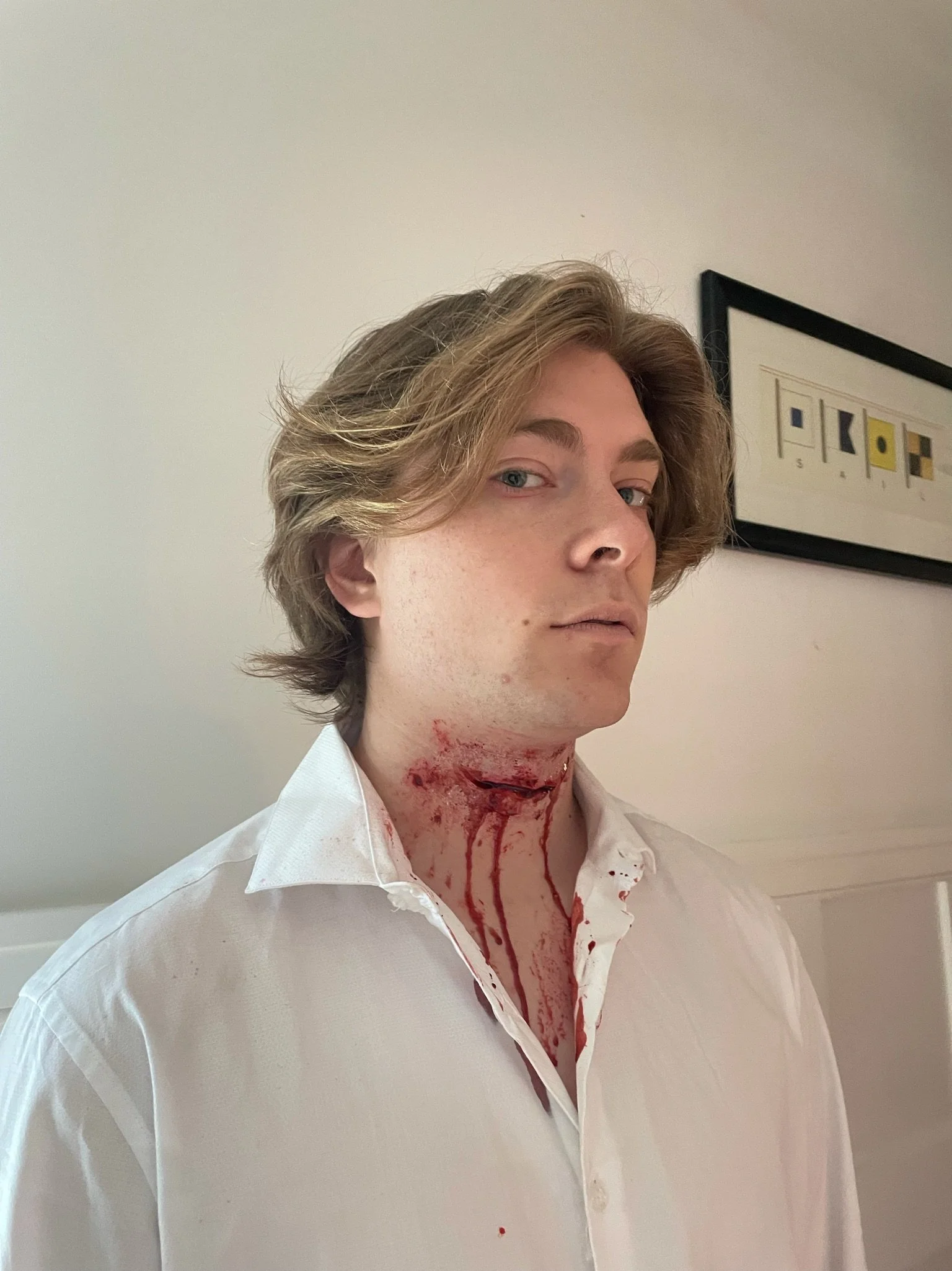 Latex Prosthetic, Fresh Throat Laceration
"Terroir," Dir. Casey Rogerson