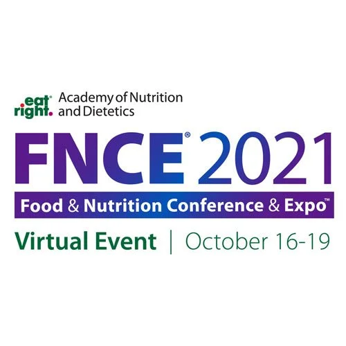 Food and Nutrition Conference and Expo 2021 logo, Dr. René Roberts featured speaker